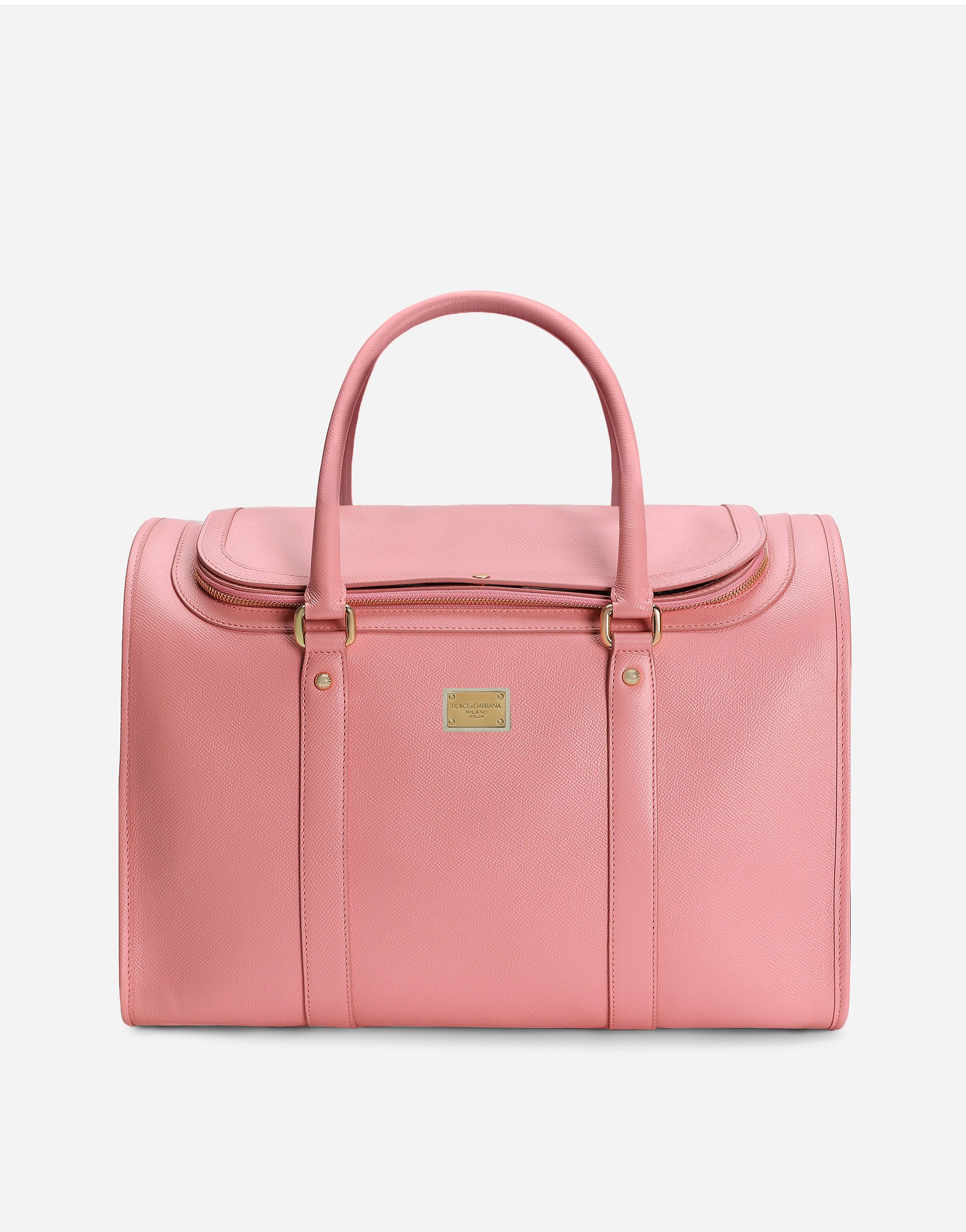 Dog carrier in Pink | Dolce&Gabbana® US