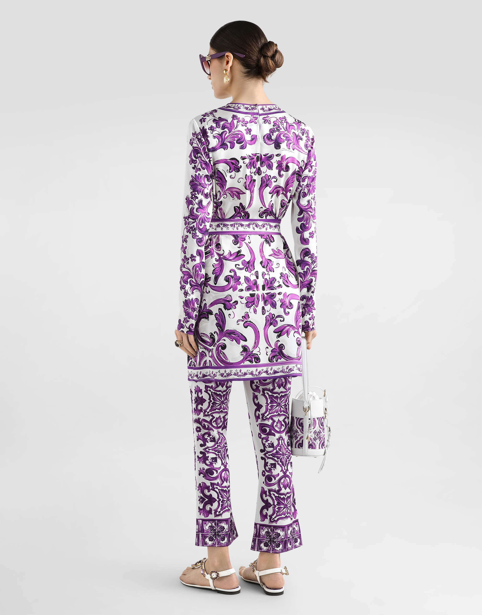 Dolce & Gabbana Majolica-print Trousers