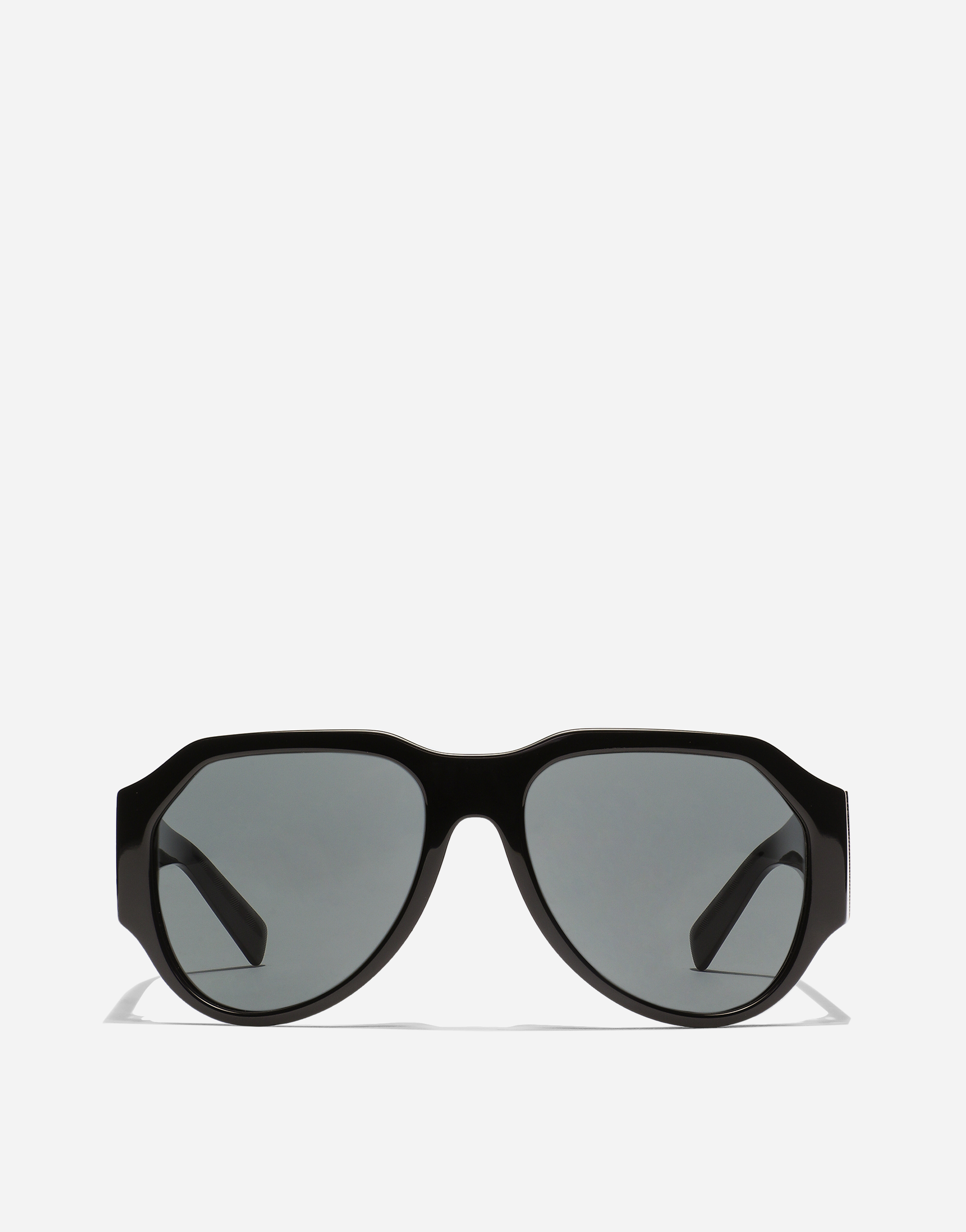 Dolce & Gabbana Lusso Sartoriale Sunglasses - Man New Arrivals Black Acetate Onesize