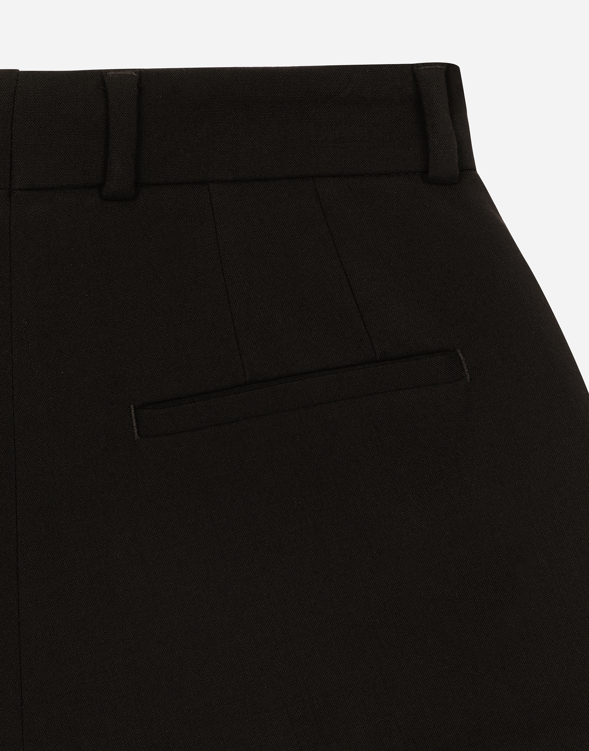 High-waisted wool panties