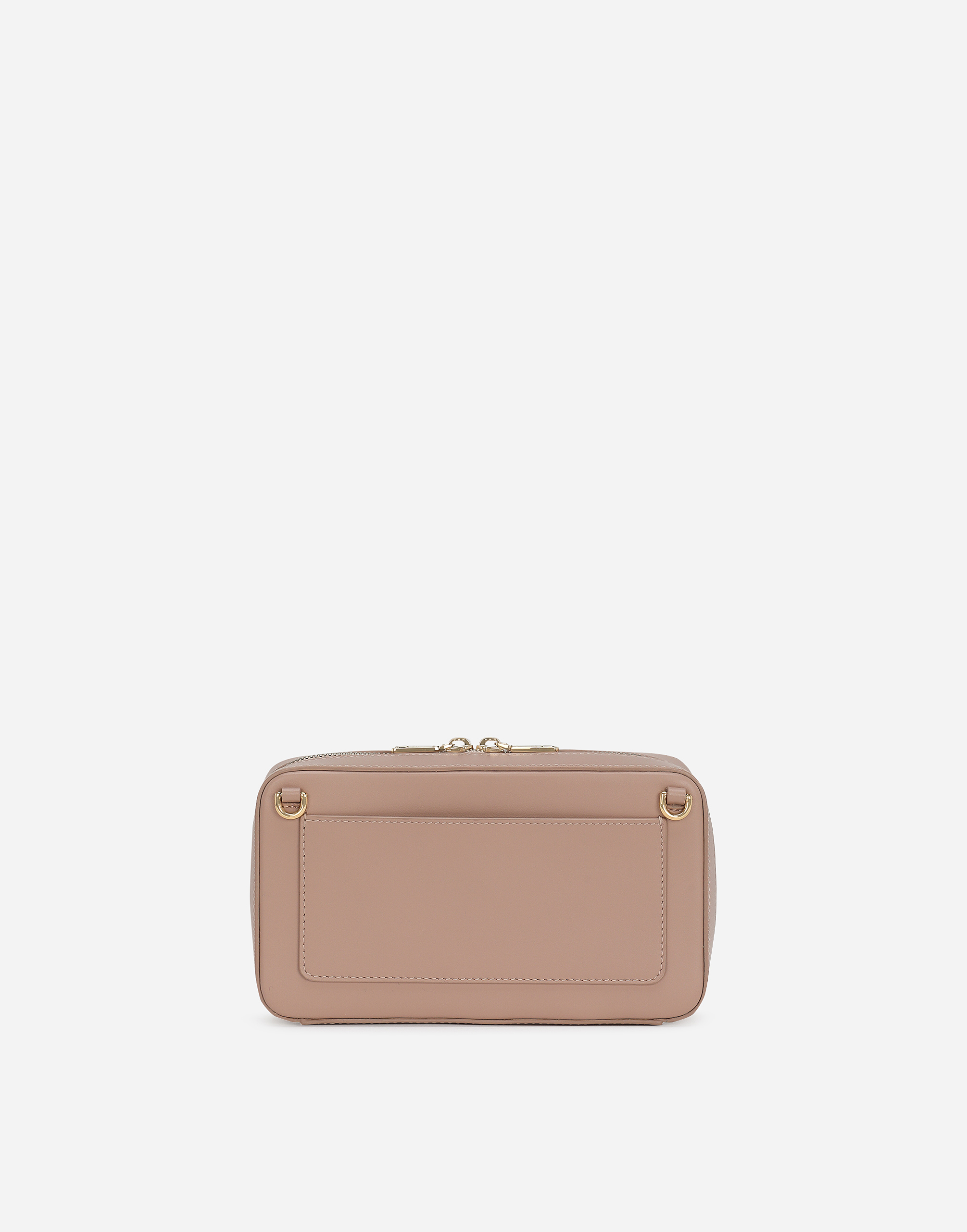 Shop Dolce & Gabbana Small Dg Logo Camera Bag In Pale Pink