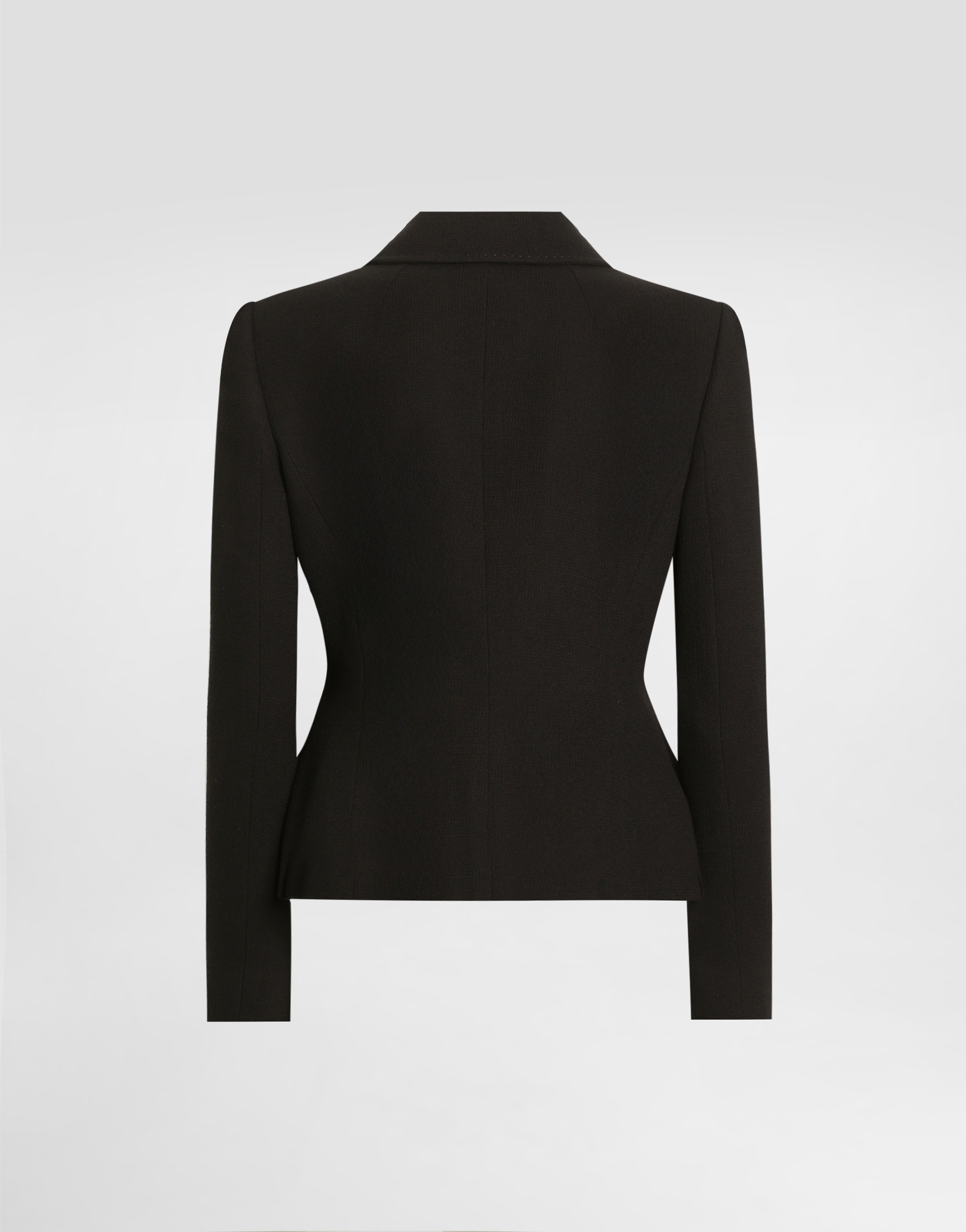  Dolce & Gabbana Dolce & Gabbana Wool Single-breasted Jacket - Woman Blazers Black 46 