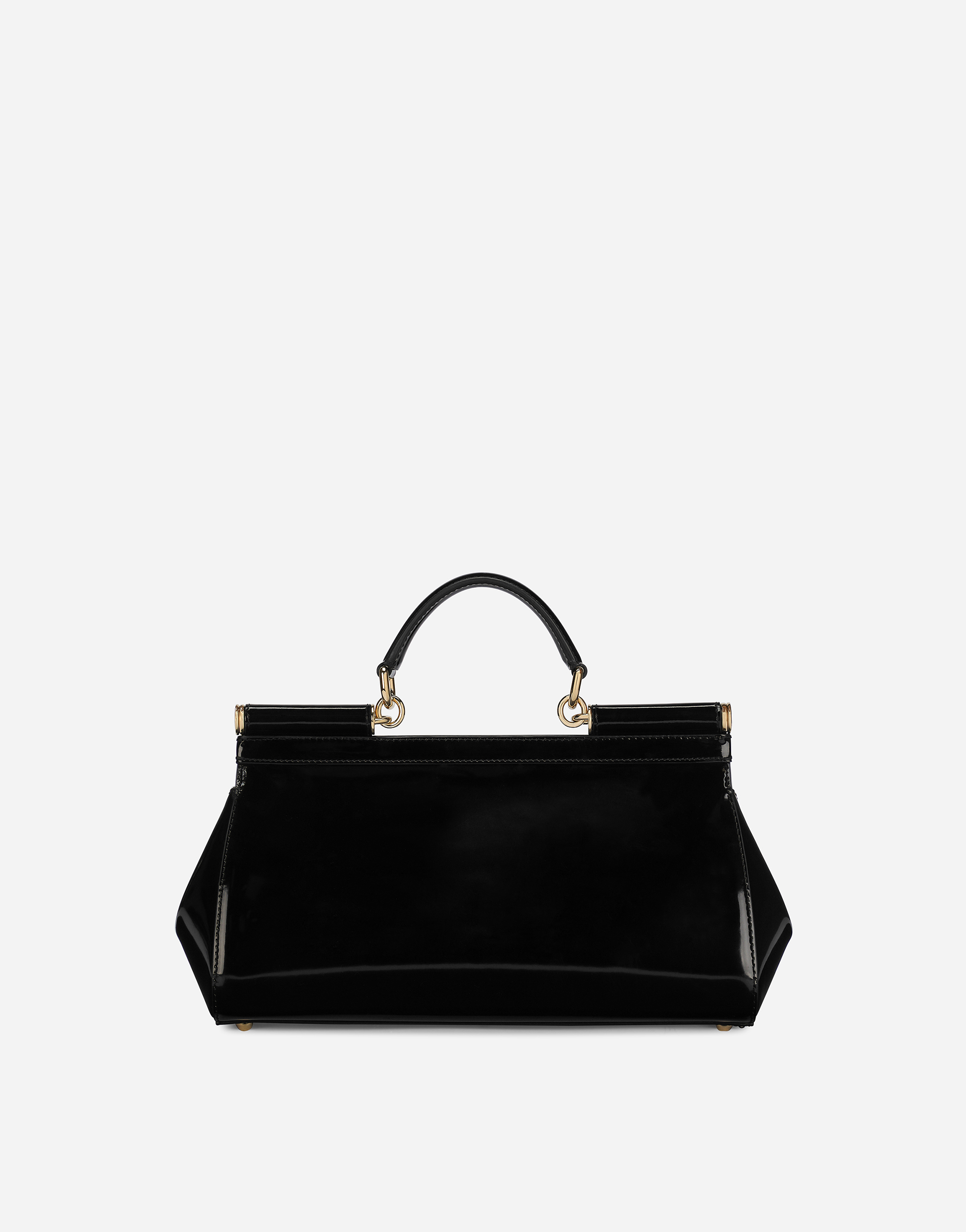 Shop Dolce & Gabbana Soft quilted patent leather 3.5 bag