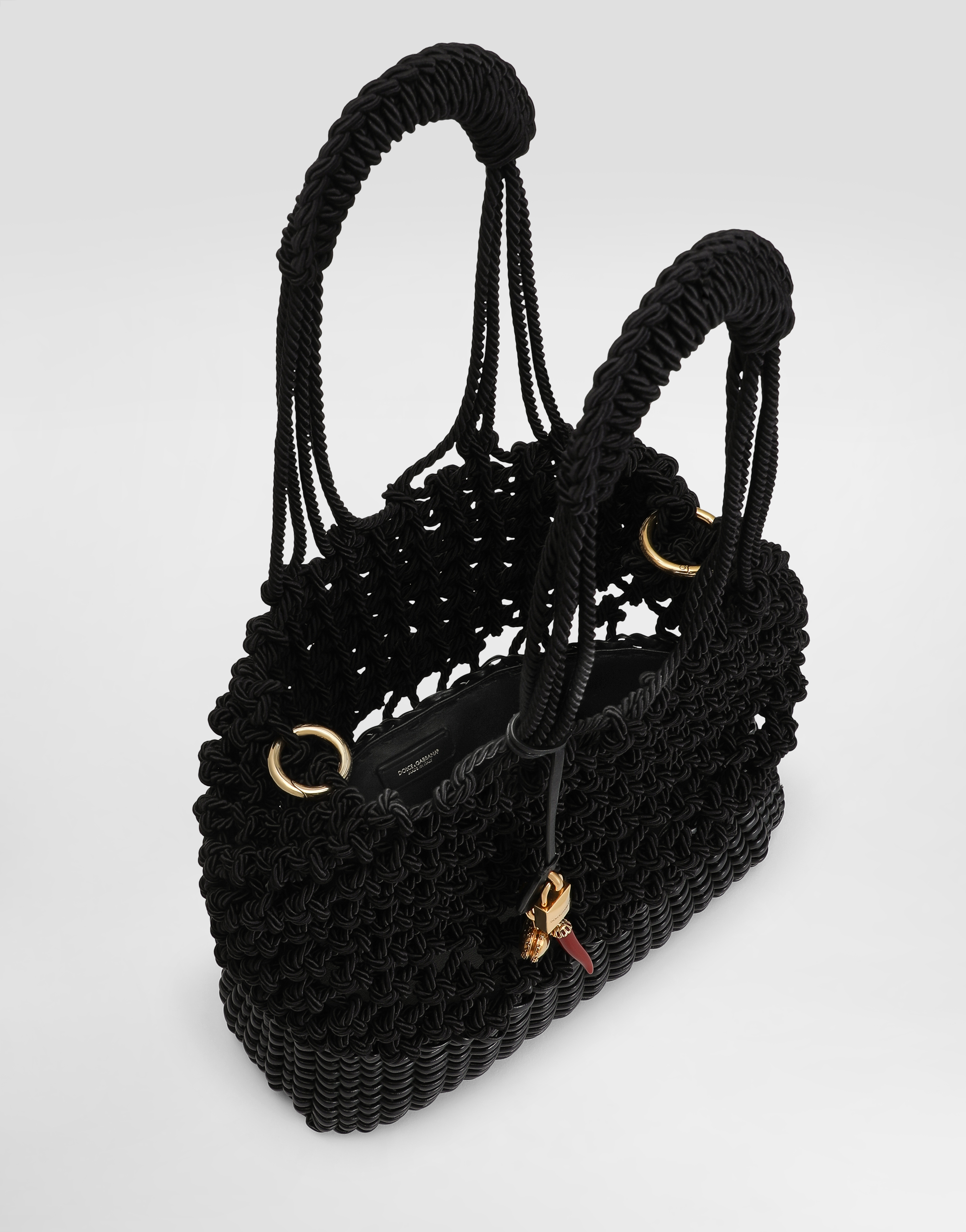 Dolce & Gabbana Carla Shopper In Black