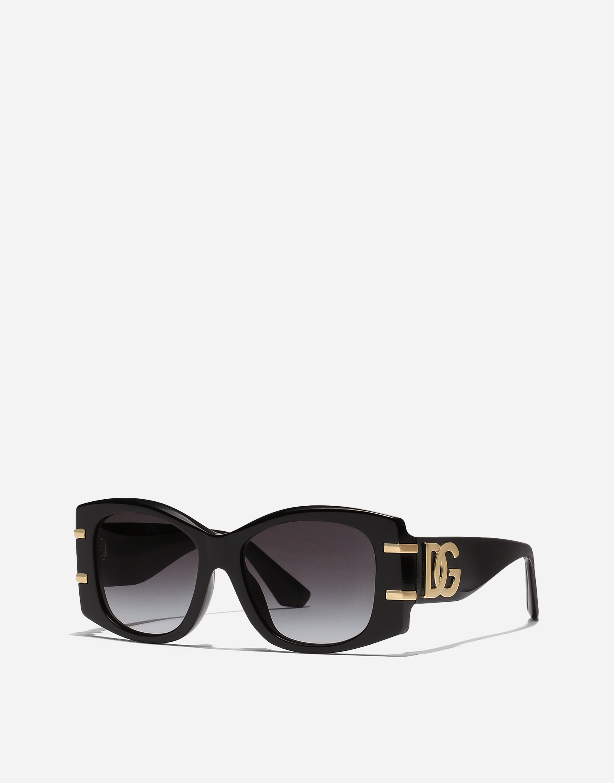 Dolce & Gabbana Dg Millennials Butterfly Sunglasses In Black