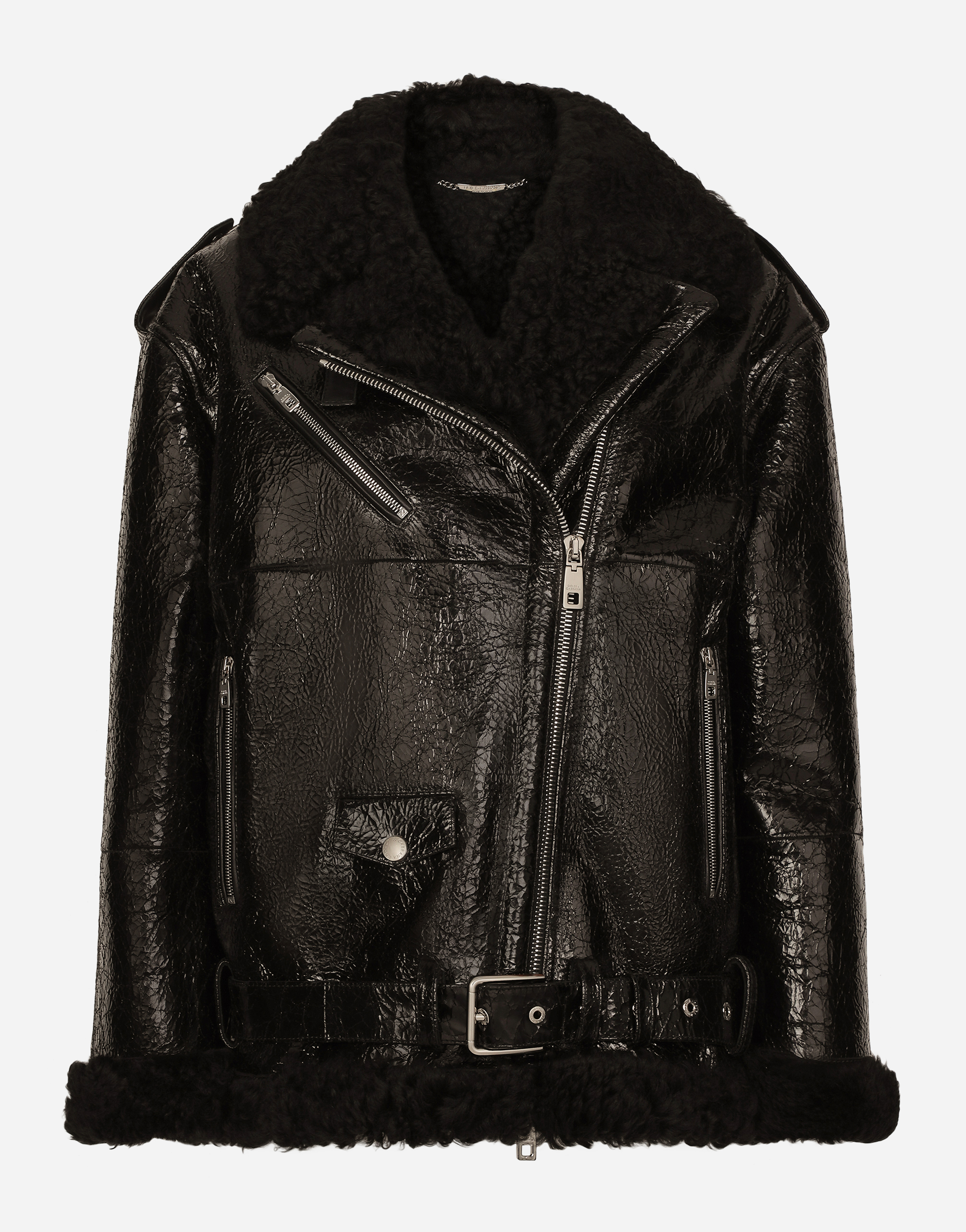 DOLCE & GABBANA SHEARLING JACKET