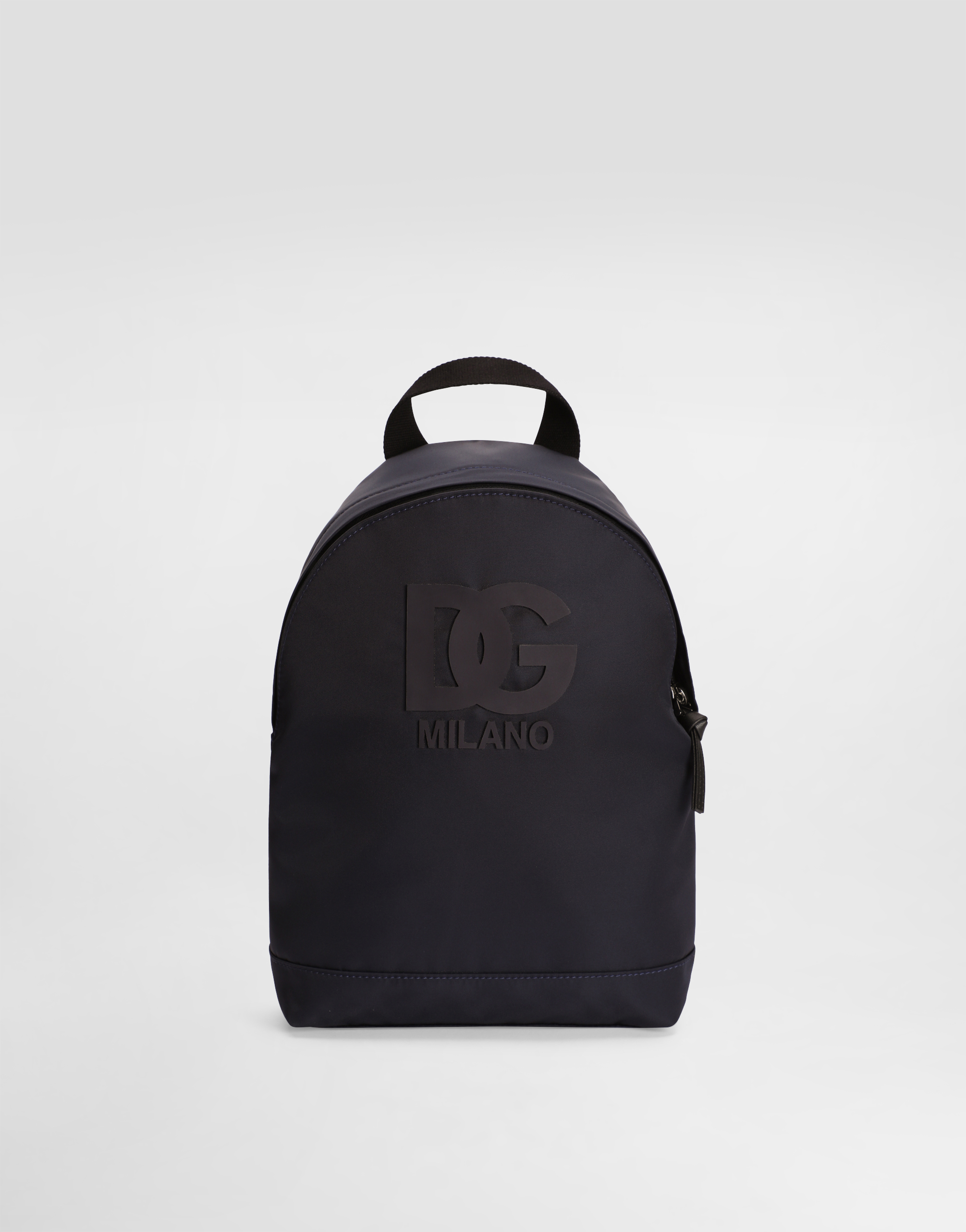 Nylon backpack with logo in Blue for Boys | Dolce&Gabbana® US