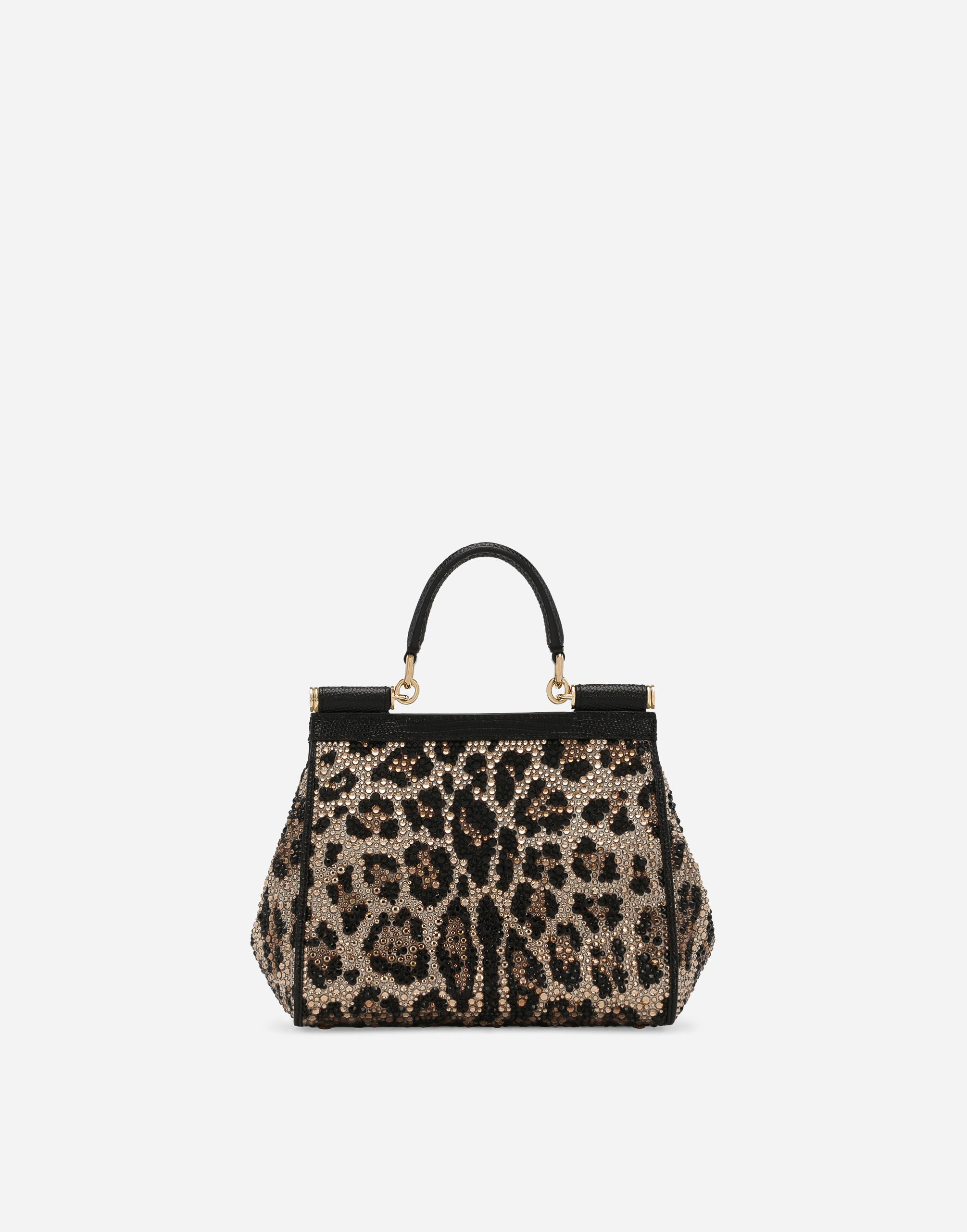 Shop Dolce & Gabbana Medium Sicily Handbag In Animal Print