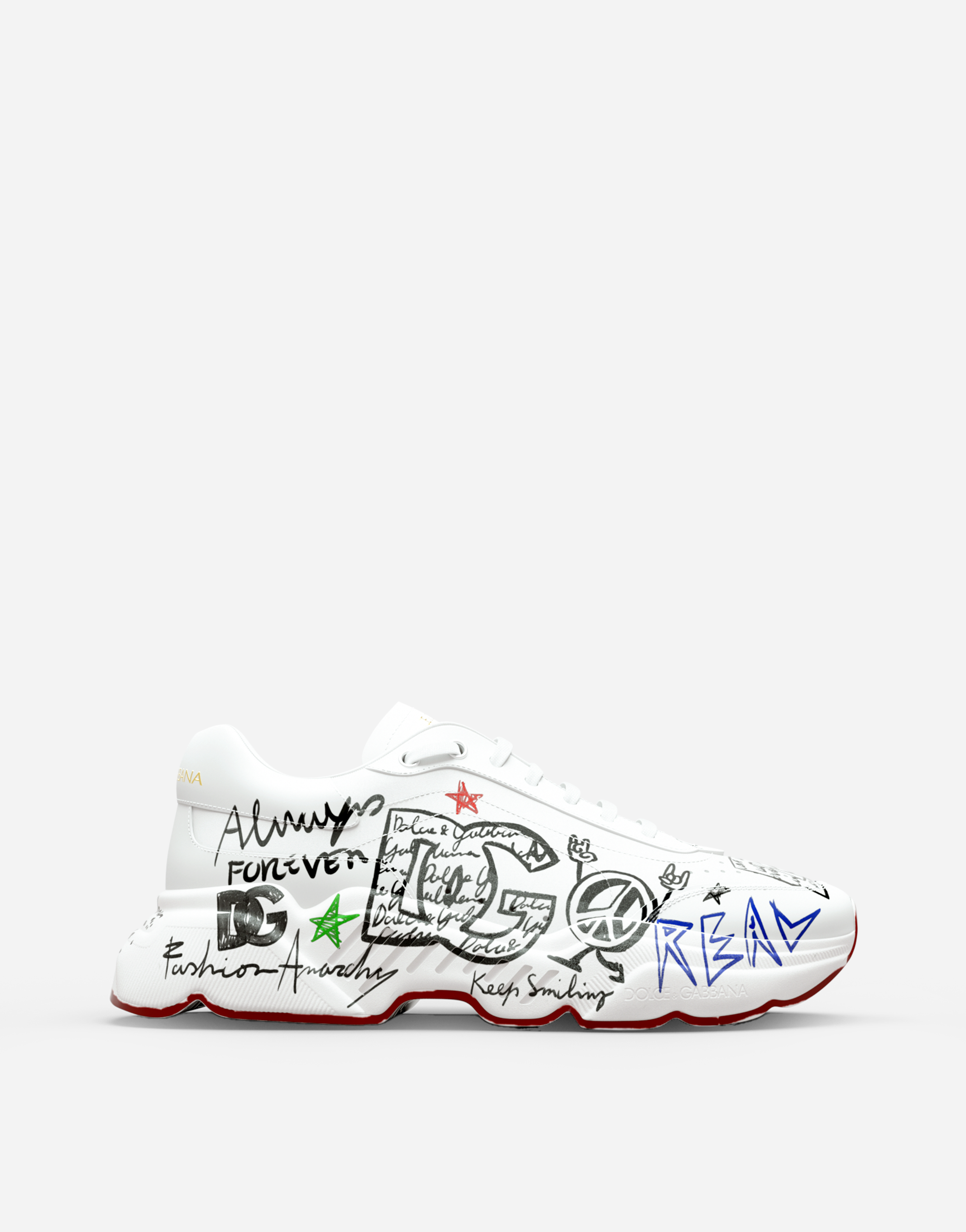 【D＆G】カーフスキン ナッパ デイマスター スニーカー CS1791B5965_80995_0.jpg