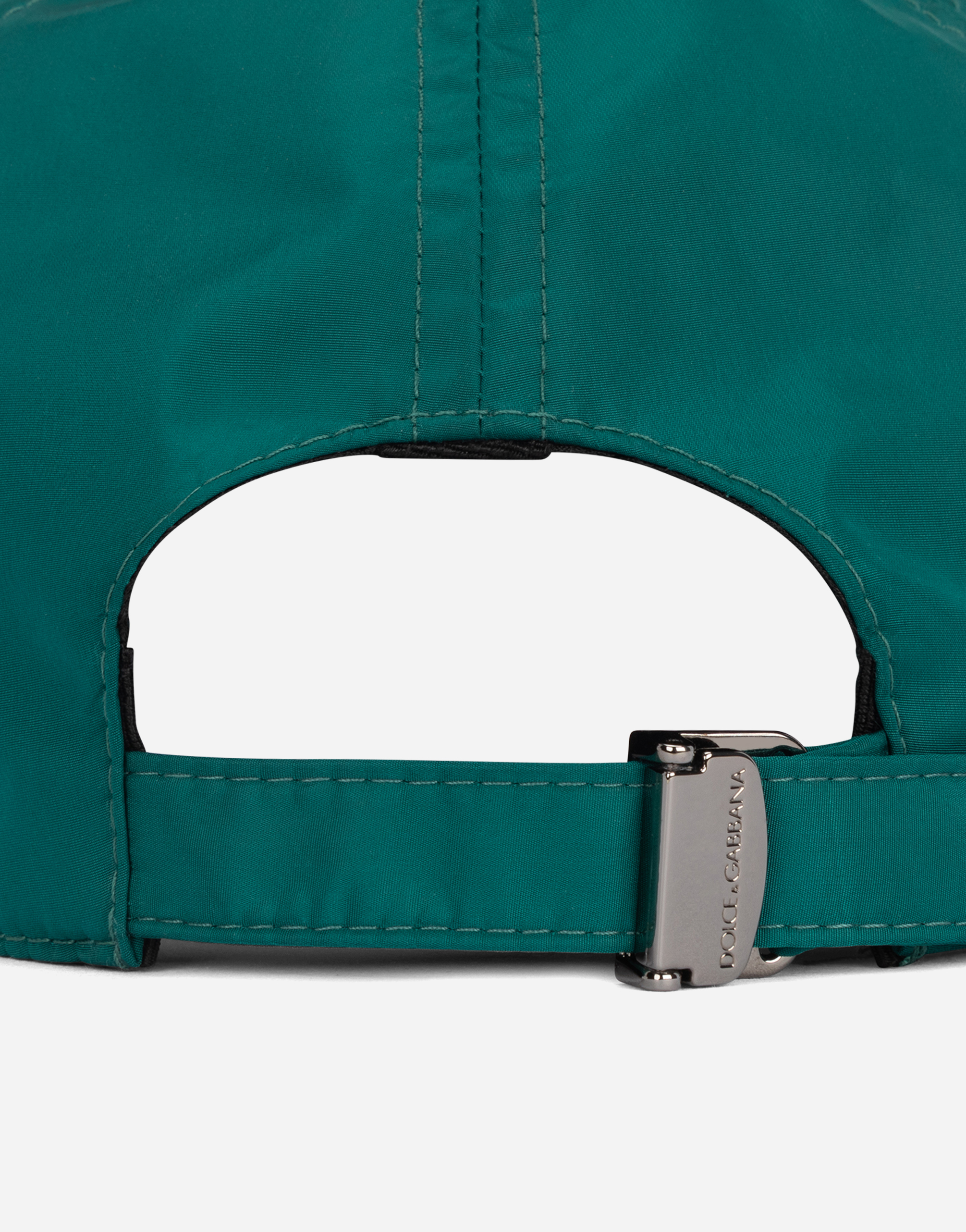 DOLCE & GABBANA NYLON BASEBALL CAP WITH BRANDED TAG