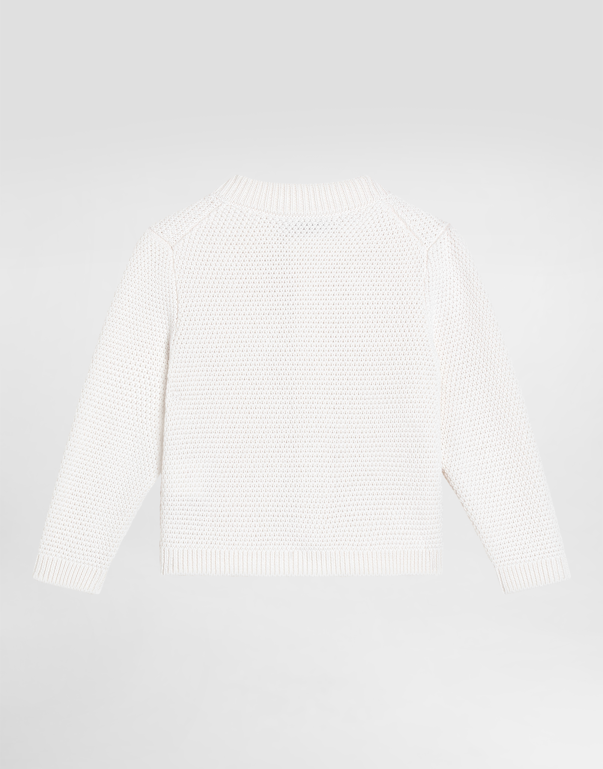  Dolce & Gabbana Seed Stitch Cotton And Cashmere Knit Cardigan - Mann Tops Wei� 6/9 Months 