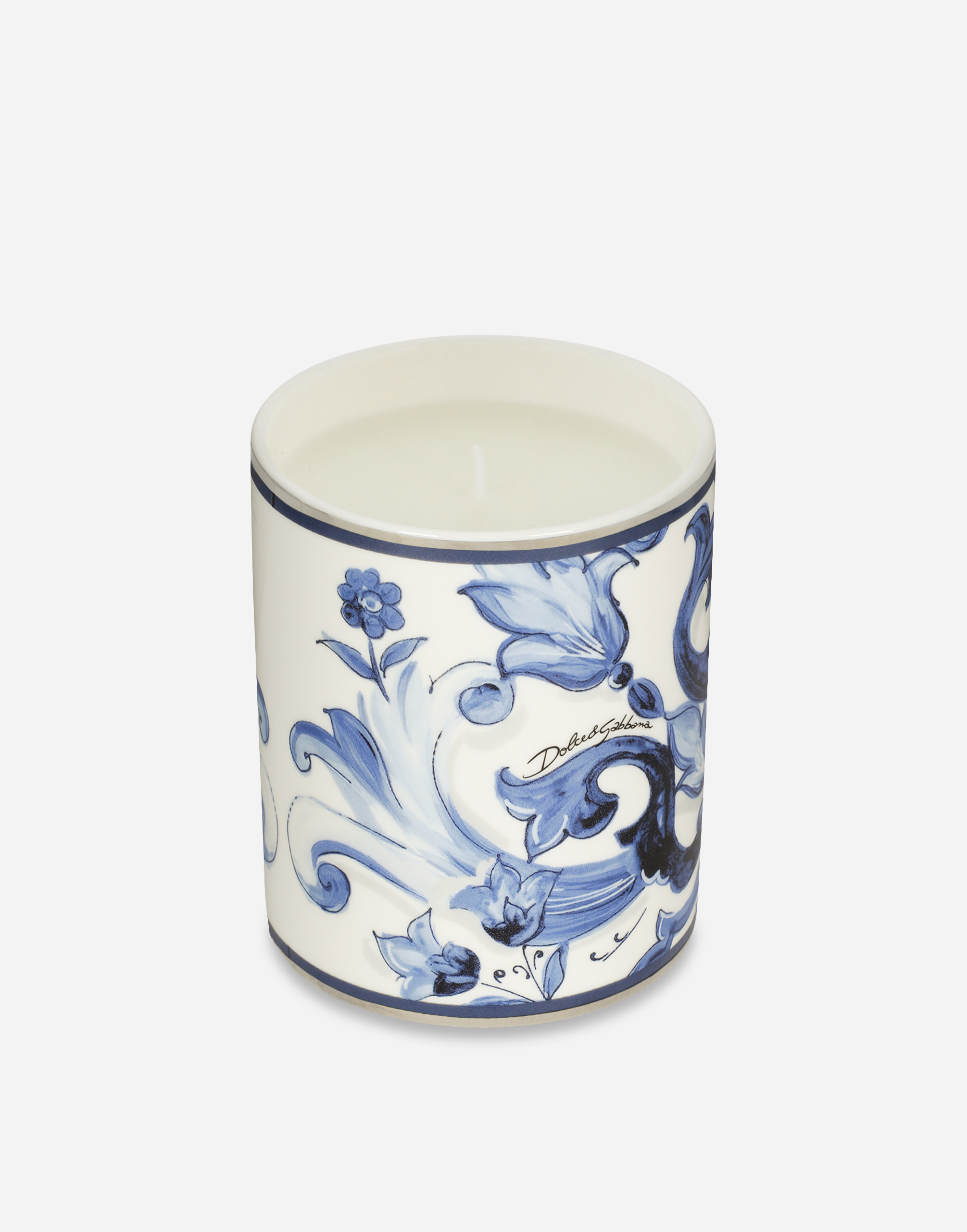  Dolce & Gabbana Porcelain Scented Candle – Sicilian Neroli And Lemon - Candles With Lid Multicolor Onesize 