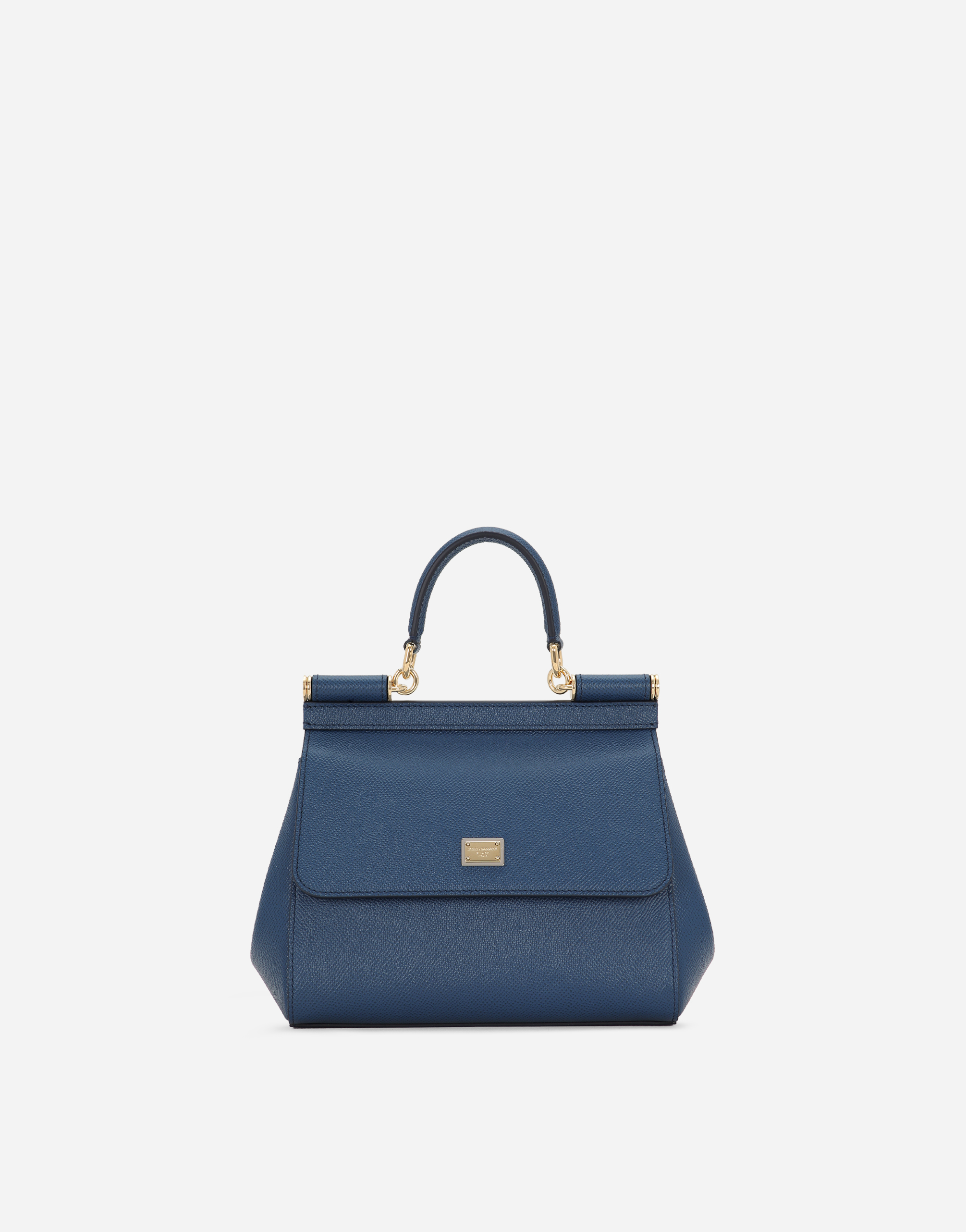 Dolce & Gabbana Dolce&gabbana Blue Royal Sicily Small Handbag In Blue