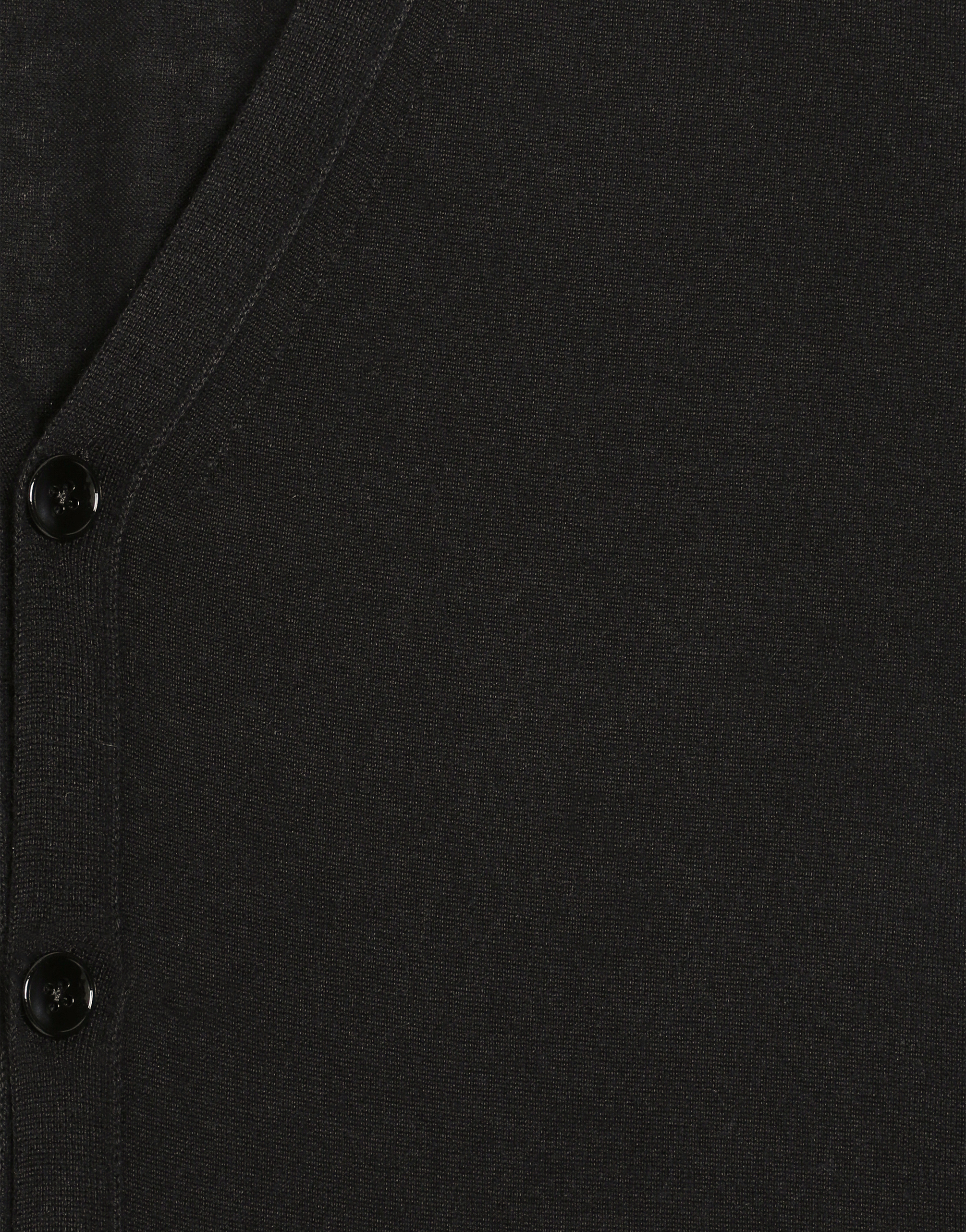  Dolce & Gabbana Dolce & Gabbana Cashmere Cardigan - Man Sweaters And Cardigans Black 60 