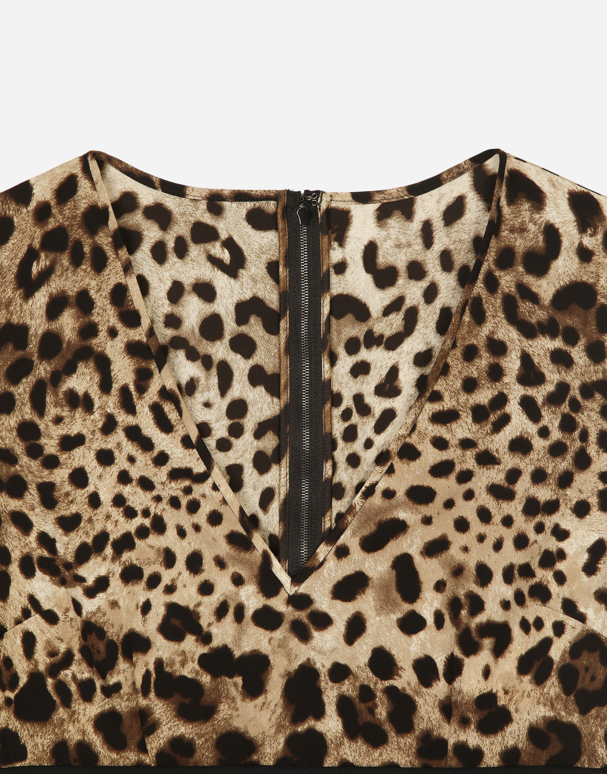 Shop Dolce & Gabbana Top In Animal Print