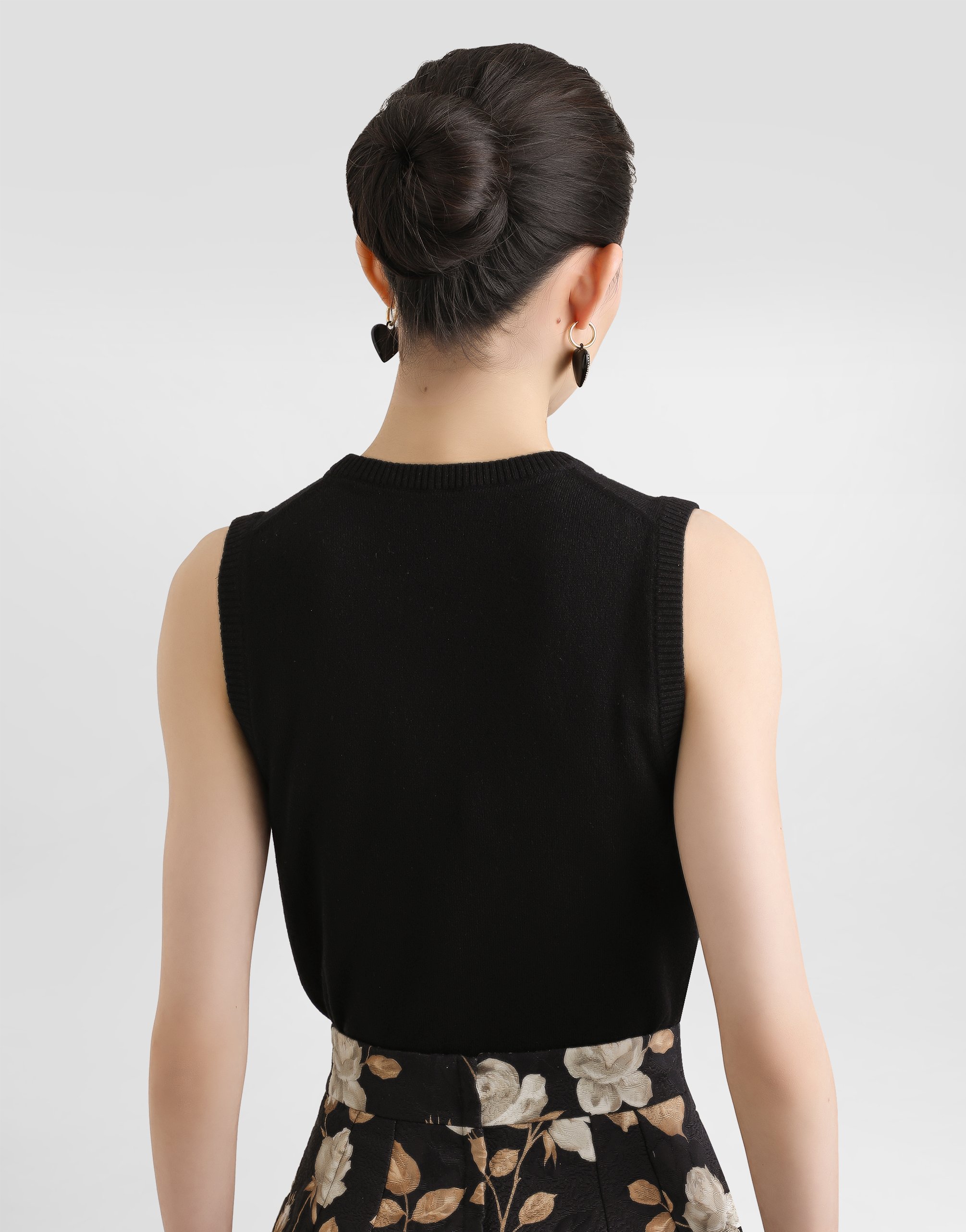 Dolce & Gabbana Pullover In Cashmere In Black