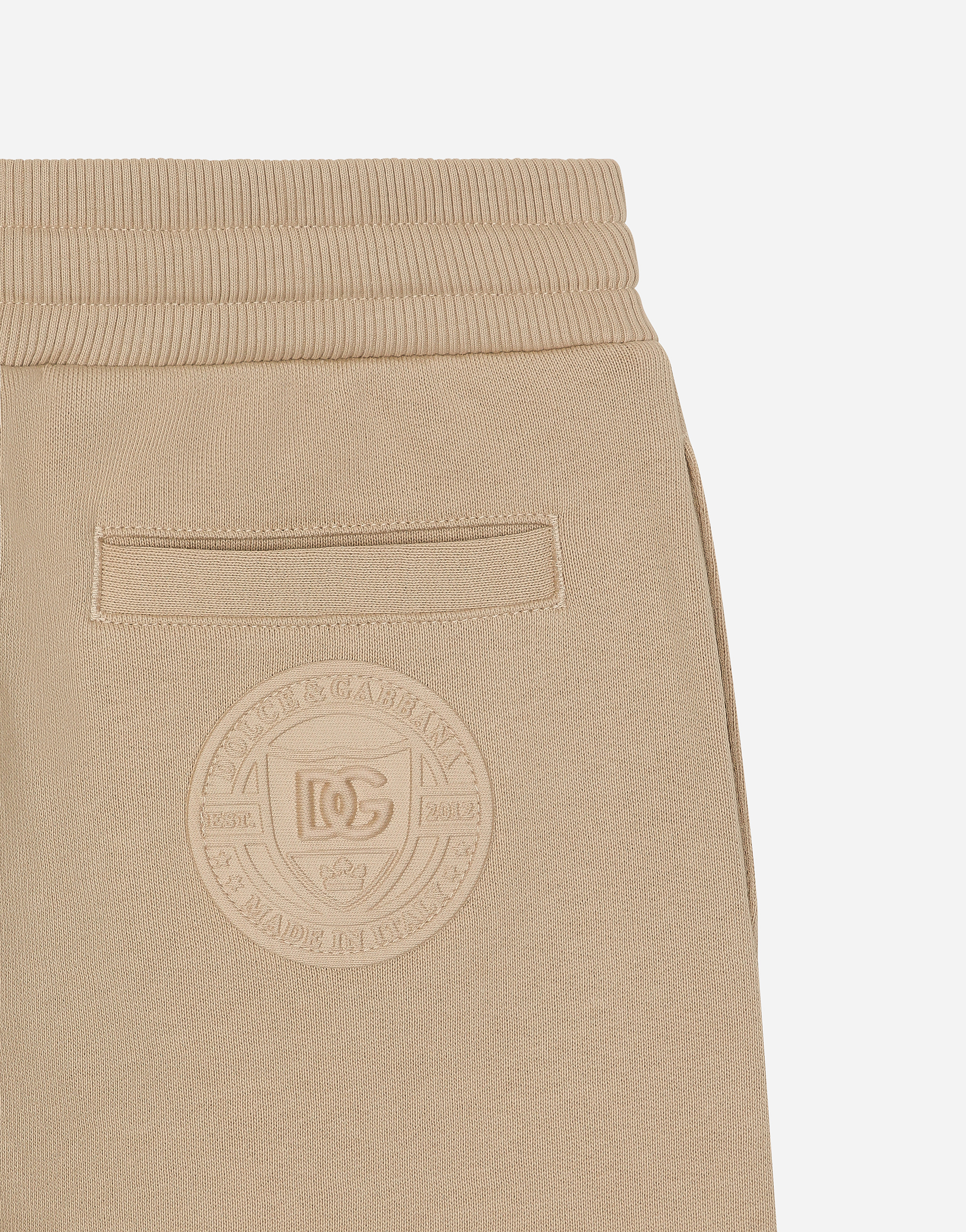 Jersey jogging pants with DG logo