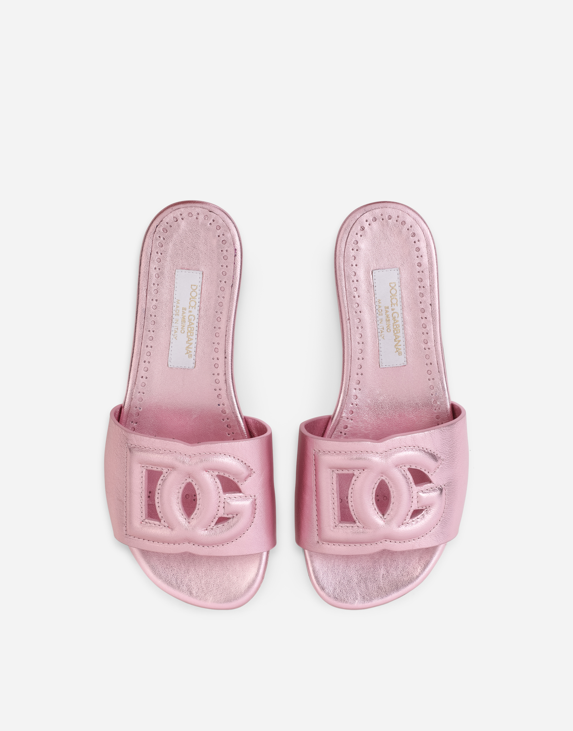 Calfskin DG millennials sliders