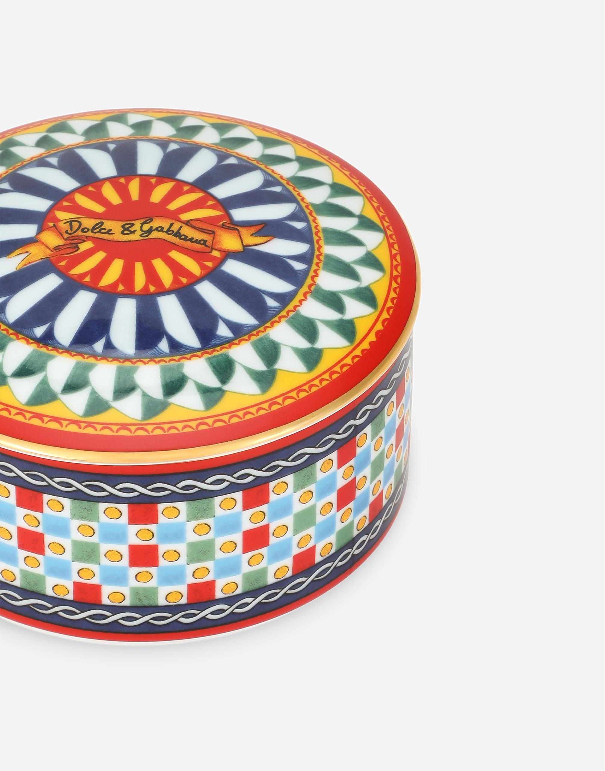 Decorated Porcelain Box