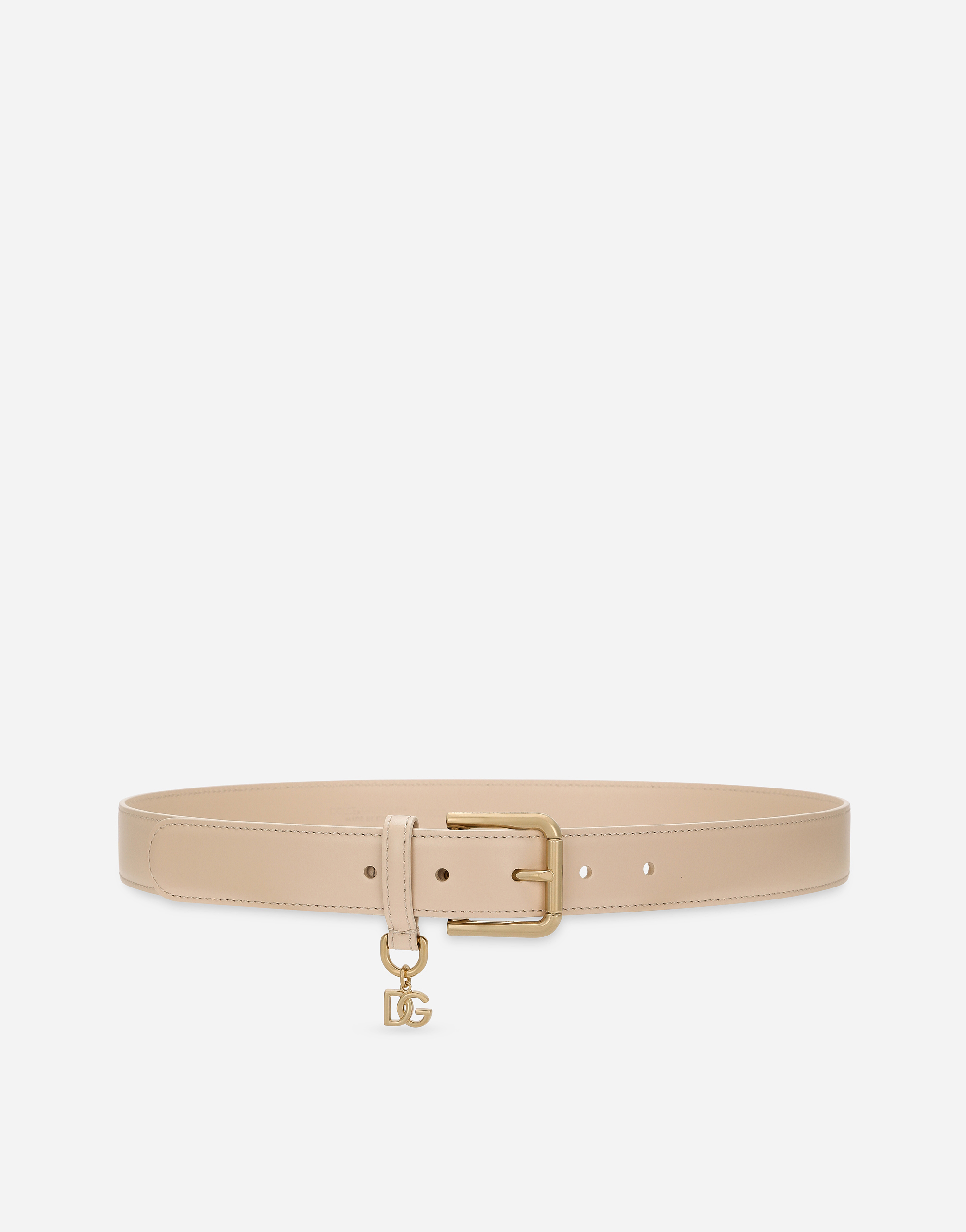 Dolce & Gabbana Dg Charm Belt - Woman Belts Pink Leather