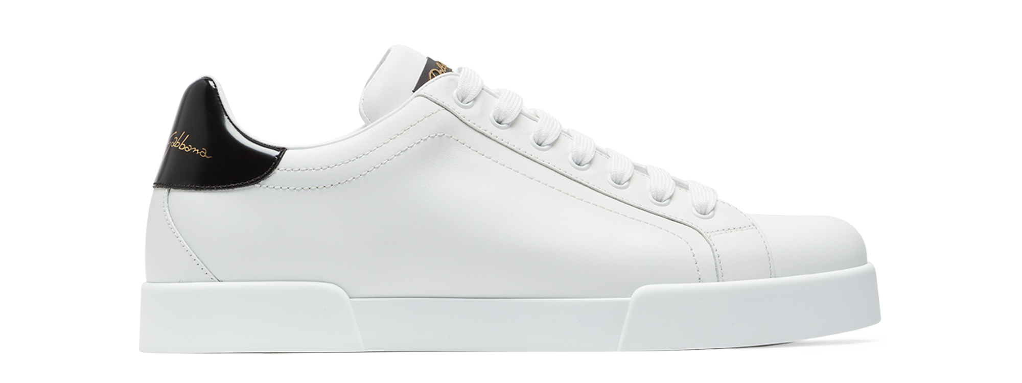 Dolce&Gabbana LEATHER SNEAKERS WHITE CS1558AS84289697 1
