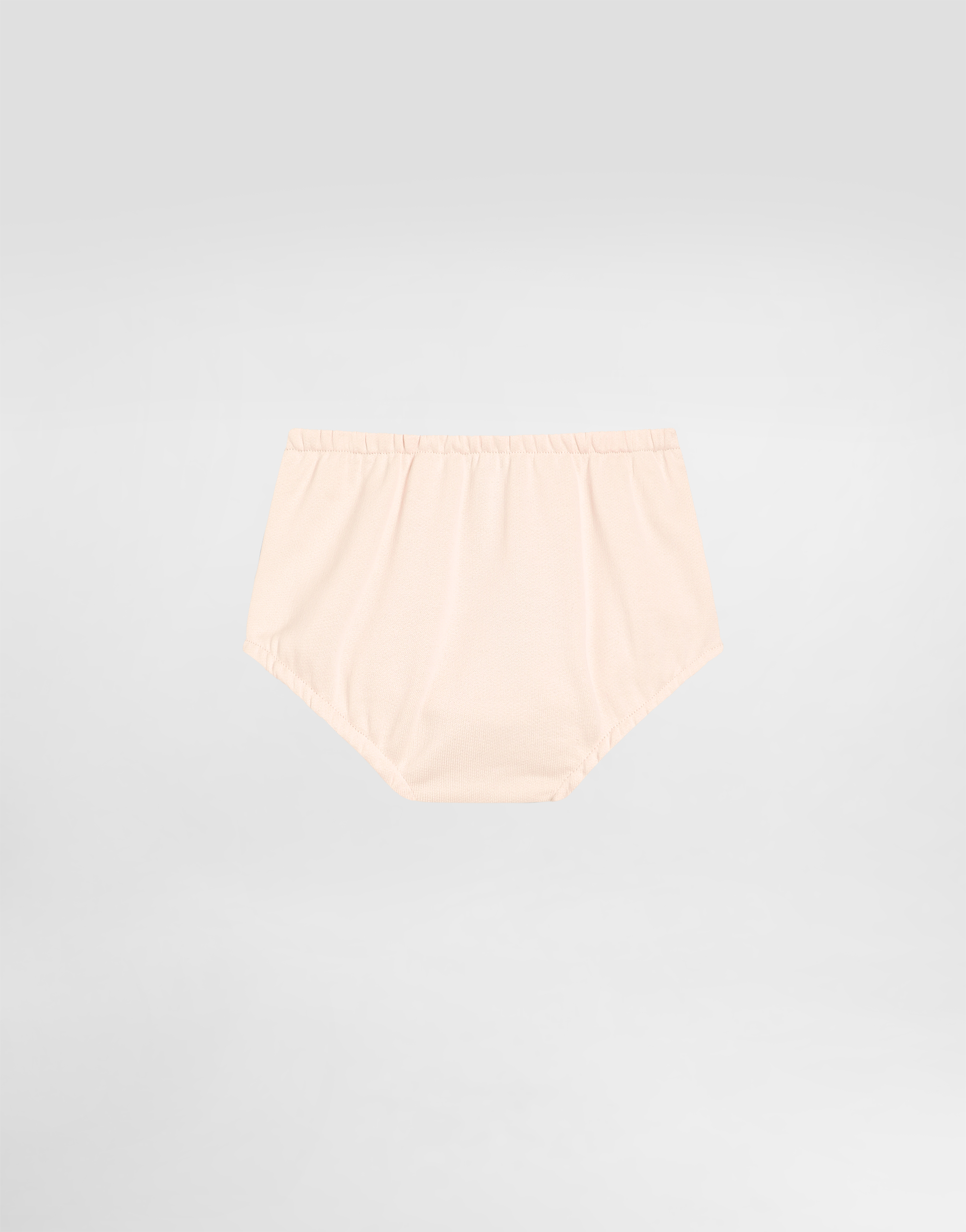  Dolce & Gabbana Skirt With Fleece Culotte And Lasered Dg Logo - Frau Hosen Und Röcke Rosa 24/30 Months 