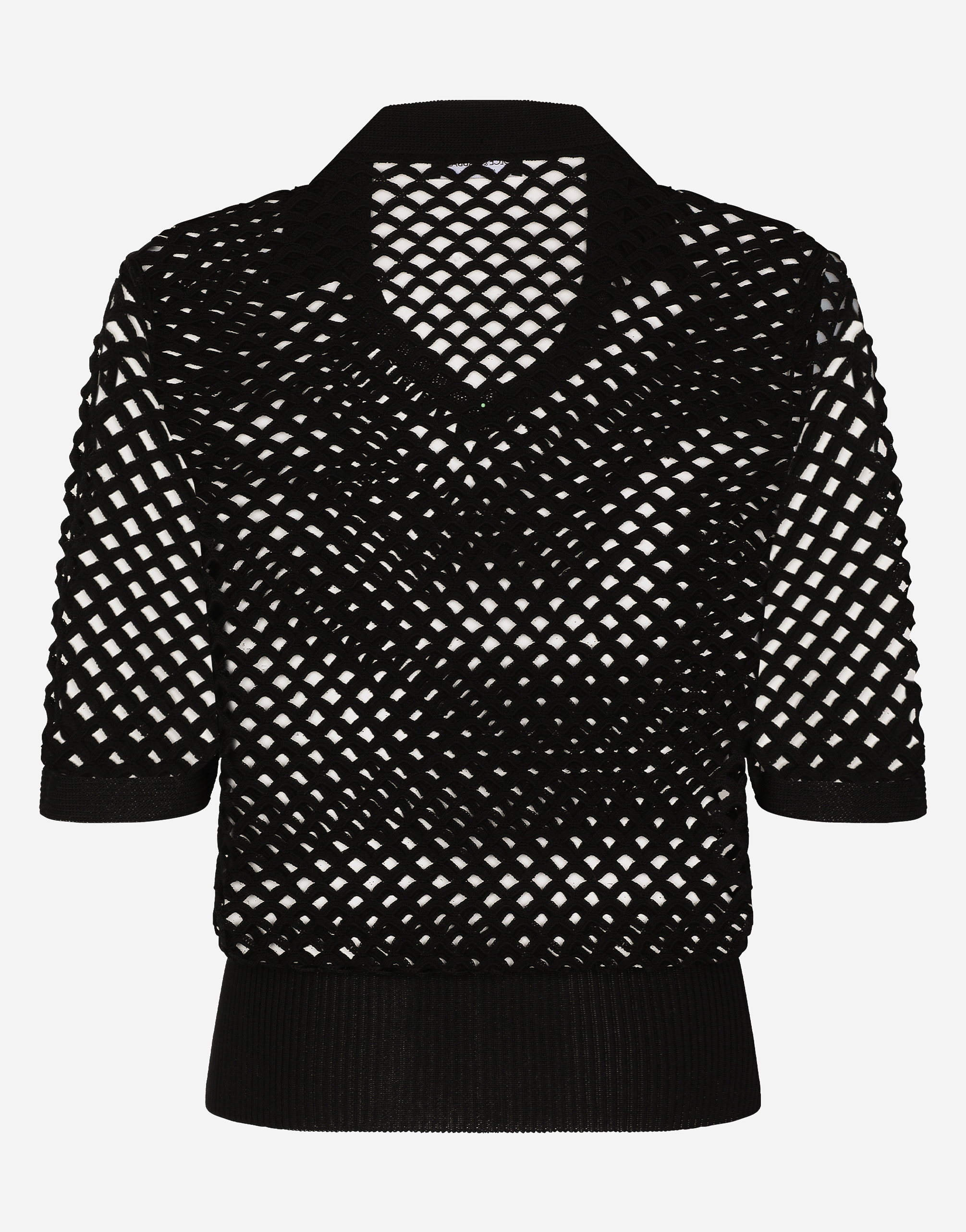 Shop Dolce & Gabbana Cotton Polo-shirt In Black