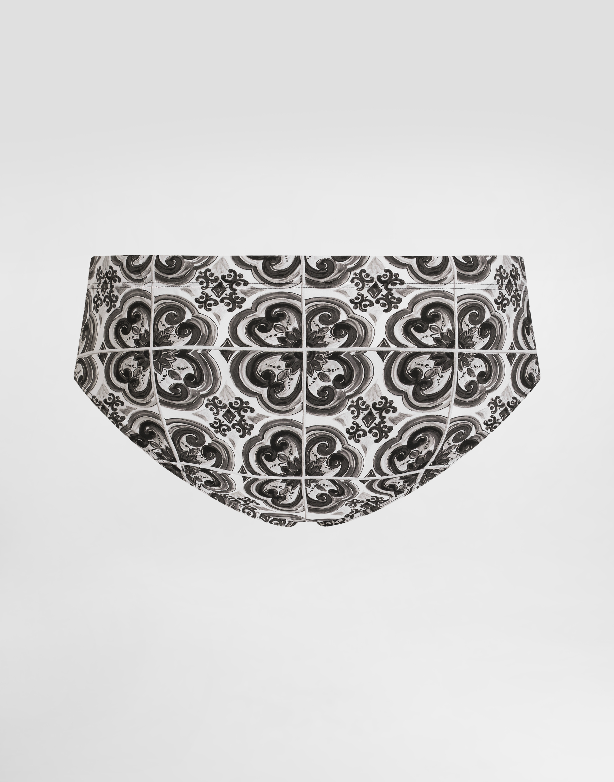 Dolce & Gabbana Graphic-print Swimming Trunks In Multi