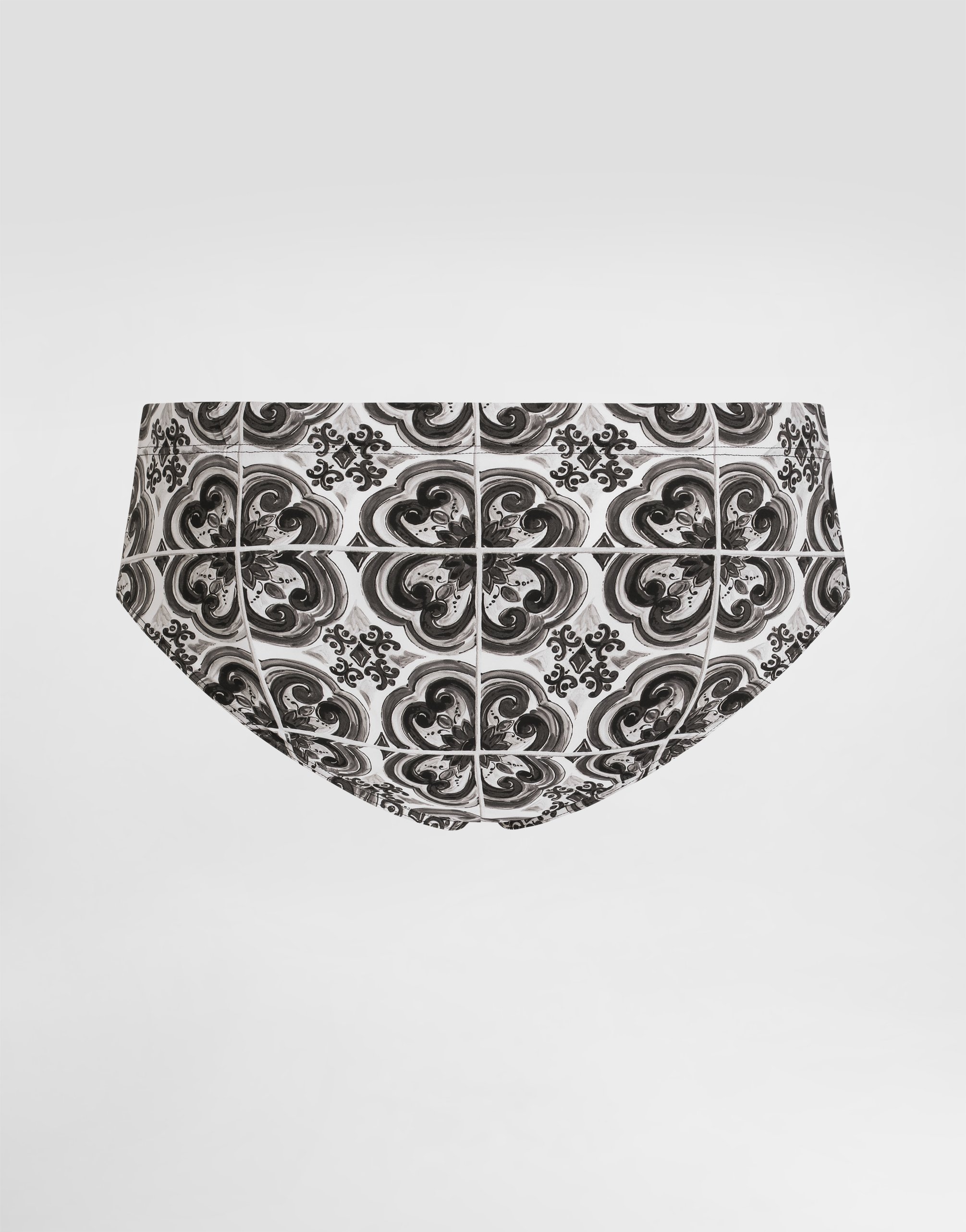 Dolce & Gabbana Graphic-print Swimming Trunks In Multi