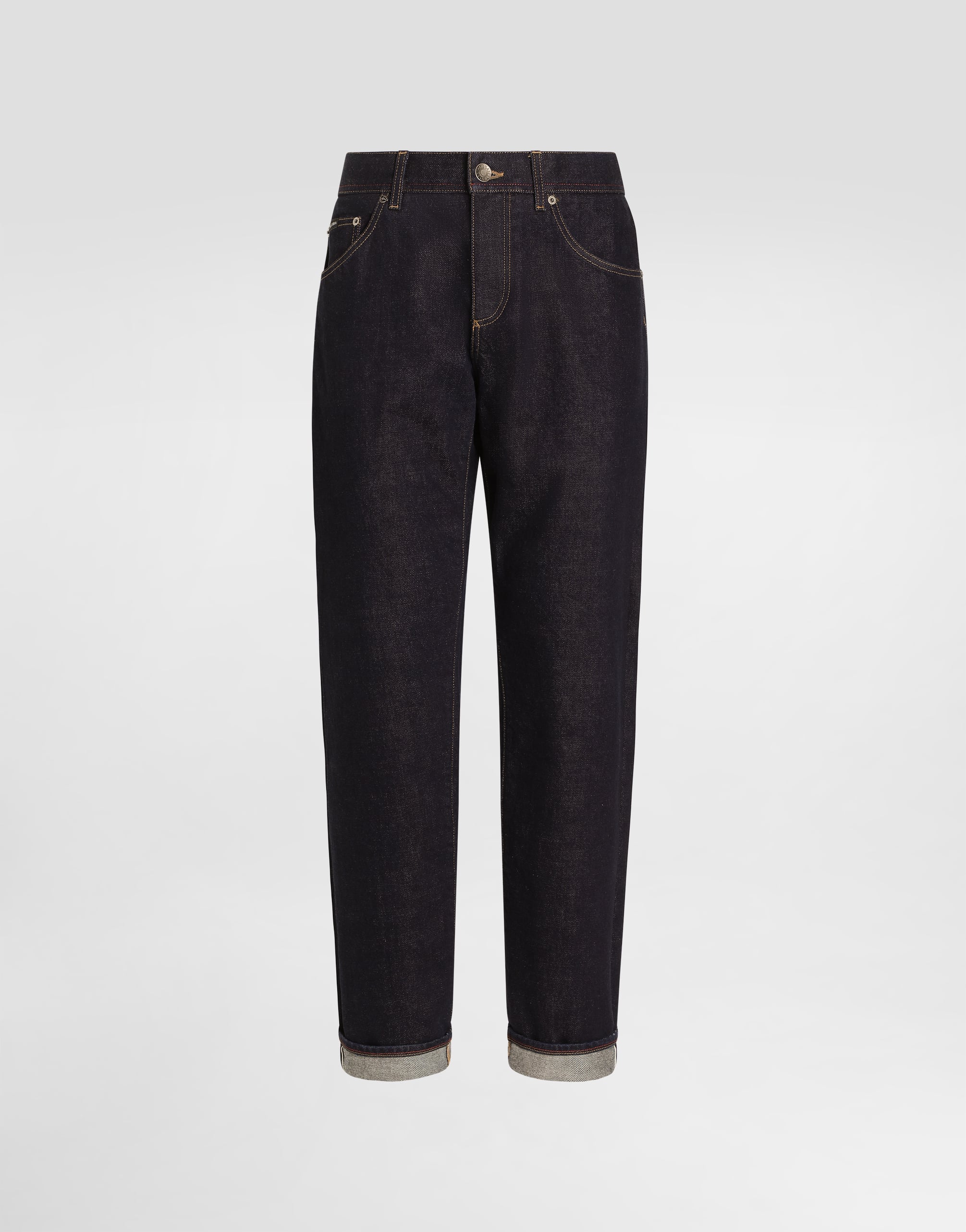 Denim trousers in Multicolor for Men | Dolce&Gabbana®