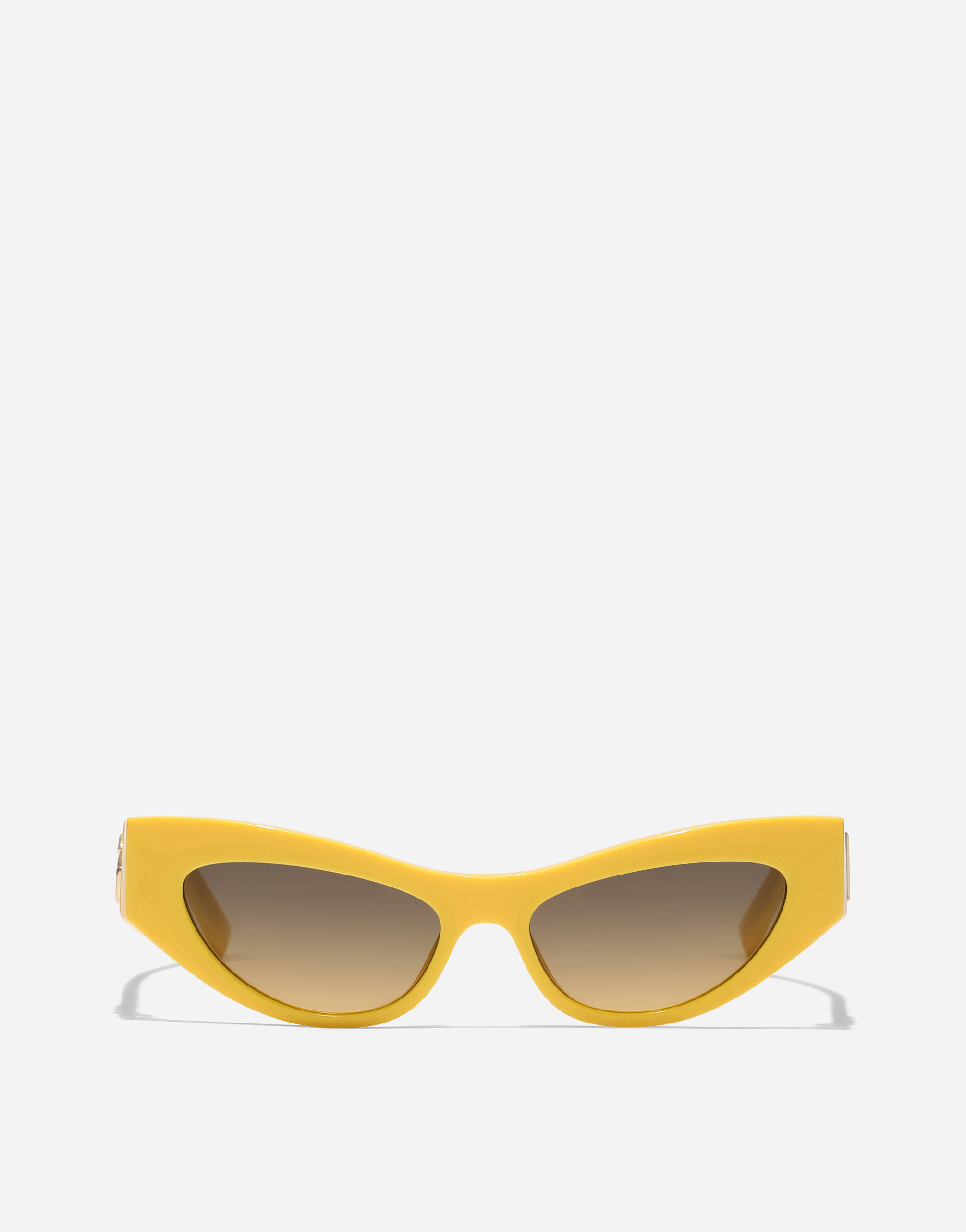 Dolce & Gabbana Sunglasses DG6186 3334/85 Yellow Square Frames w/ Yellow Lenses DG4516 Sunglasses - Dolce & Gabbana Authorized Retailer  main image 4