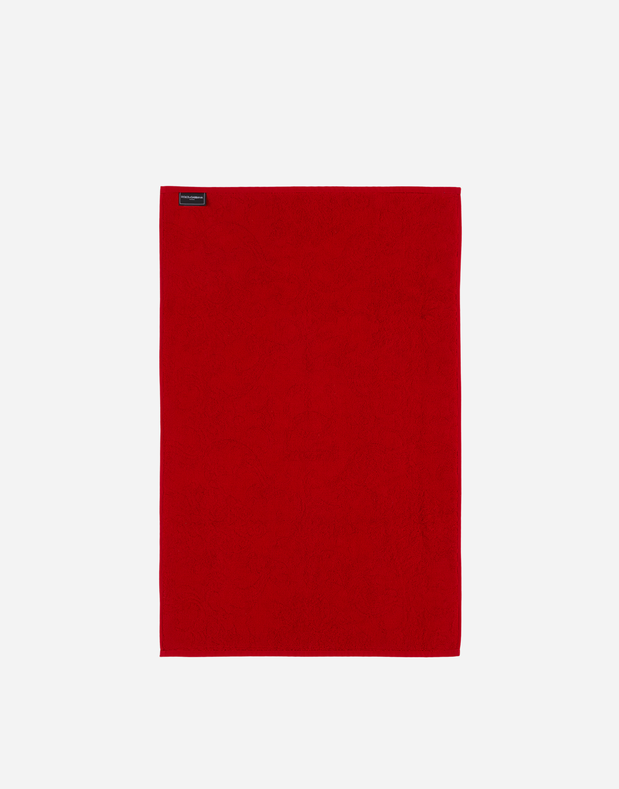 Dolce & Gabbana Logo Jacquard Bath Mat In Multicolor