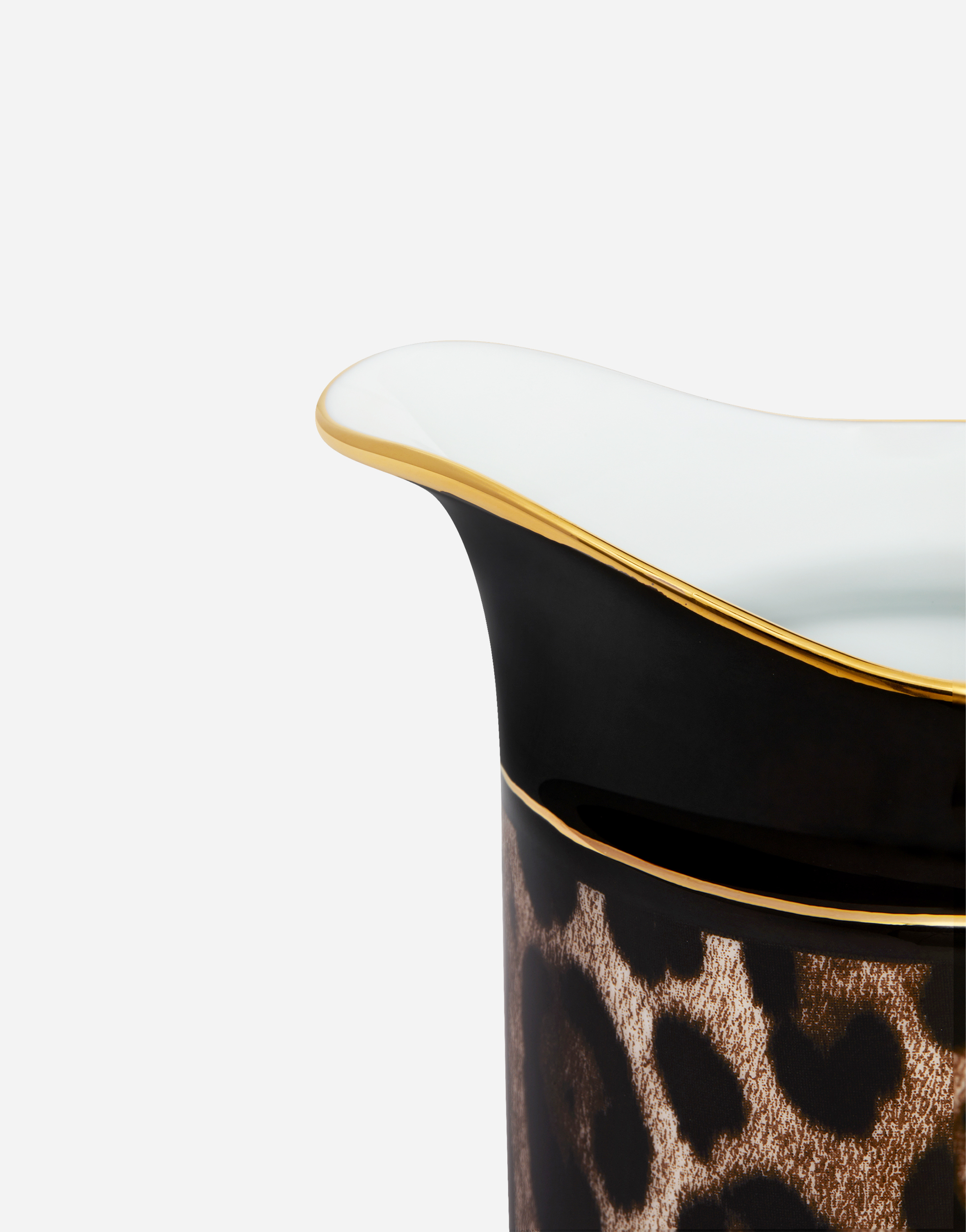 Dolce & Gabbana Porcelain Creamer In Multicolor