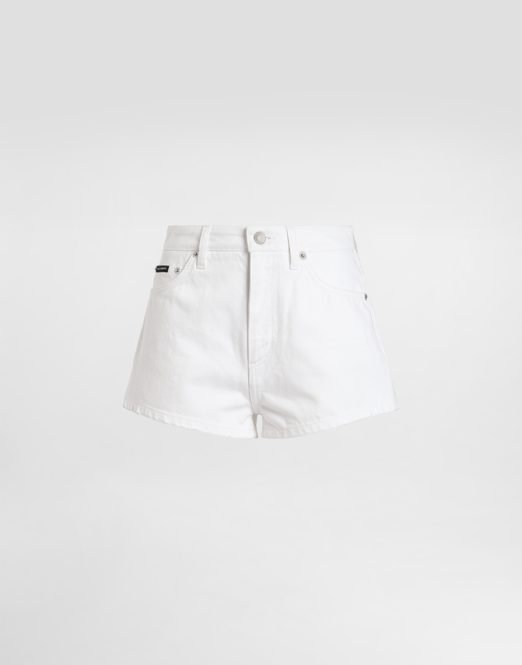 Multicolorのウィメンズ デニム ショートパンツ | Dolce&Gabbana®