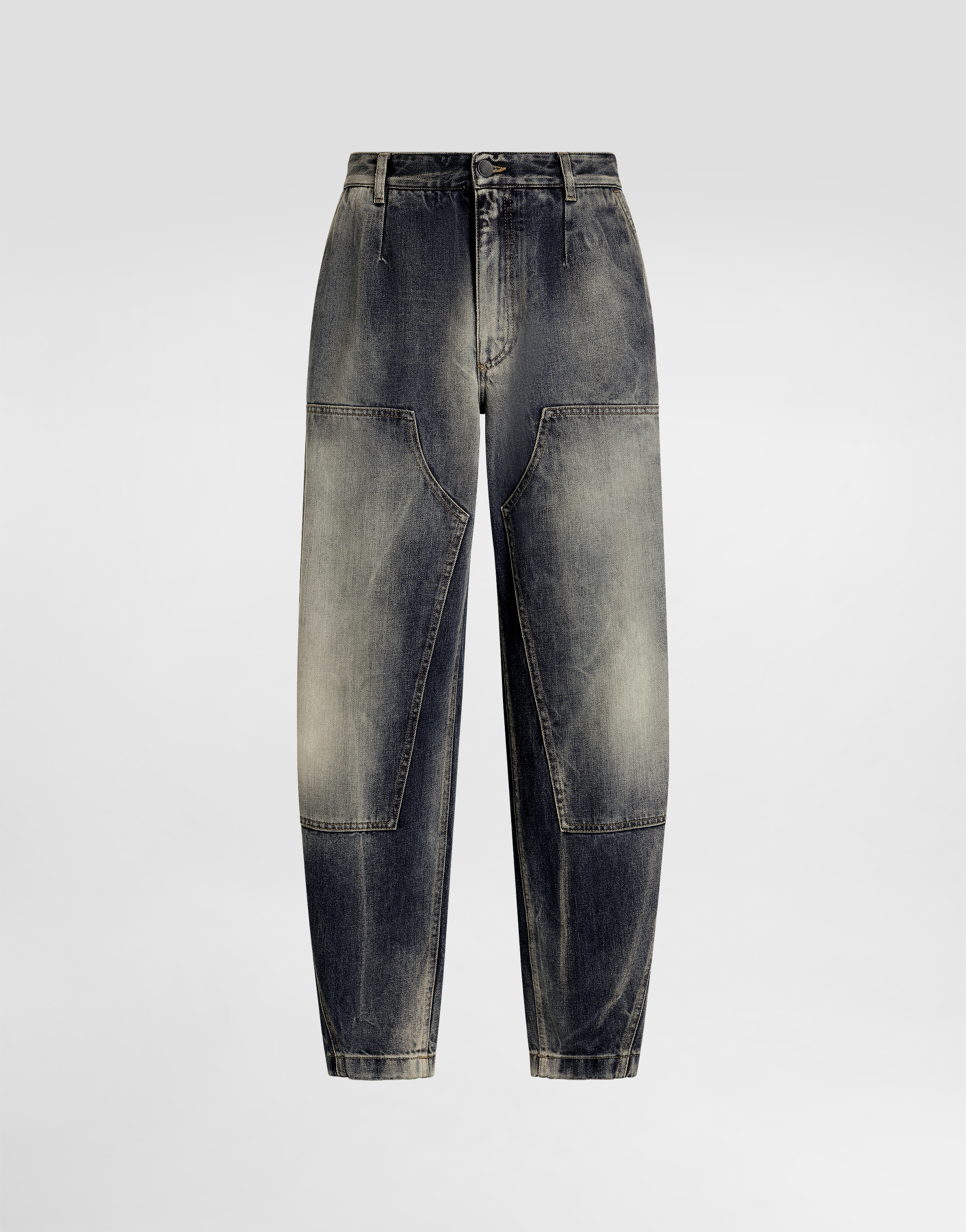 Denim trousers in Multicolor for Men | Dolce&Gabbana® US
