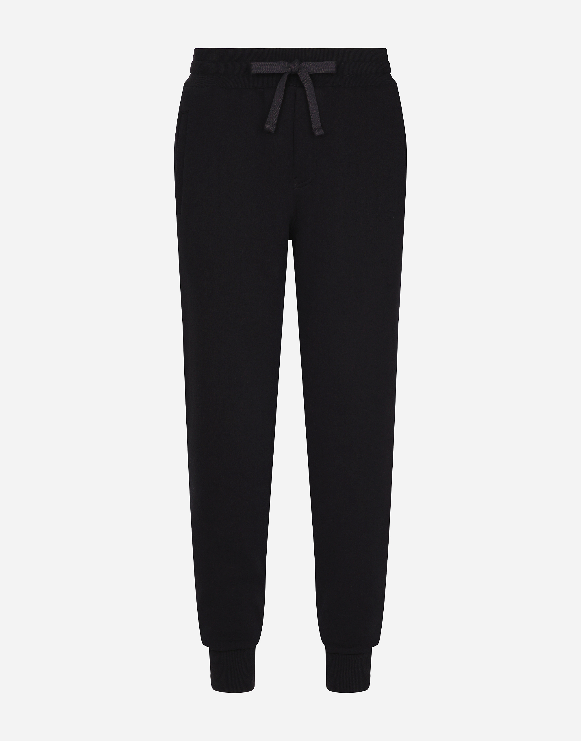 Dolce & Gabbana Drawstring-waist Cotton-blend Track Pants In ブルー