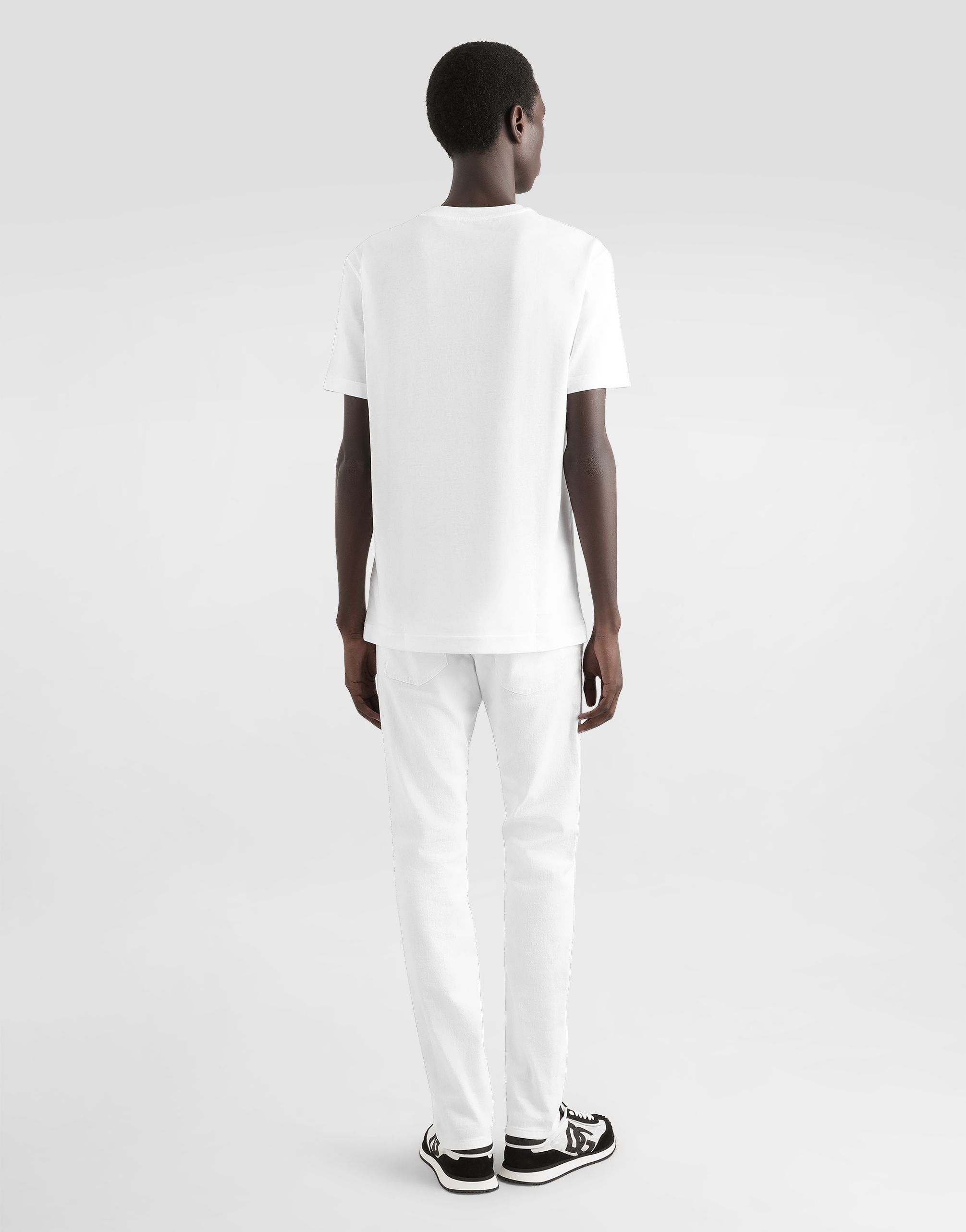 Dolce & Gabbana White Cotton T-shirt