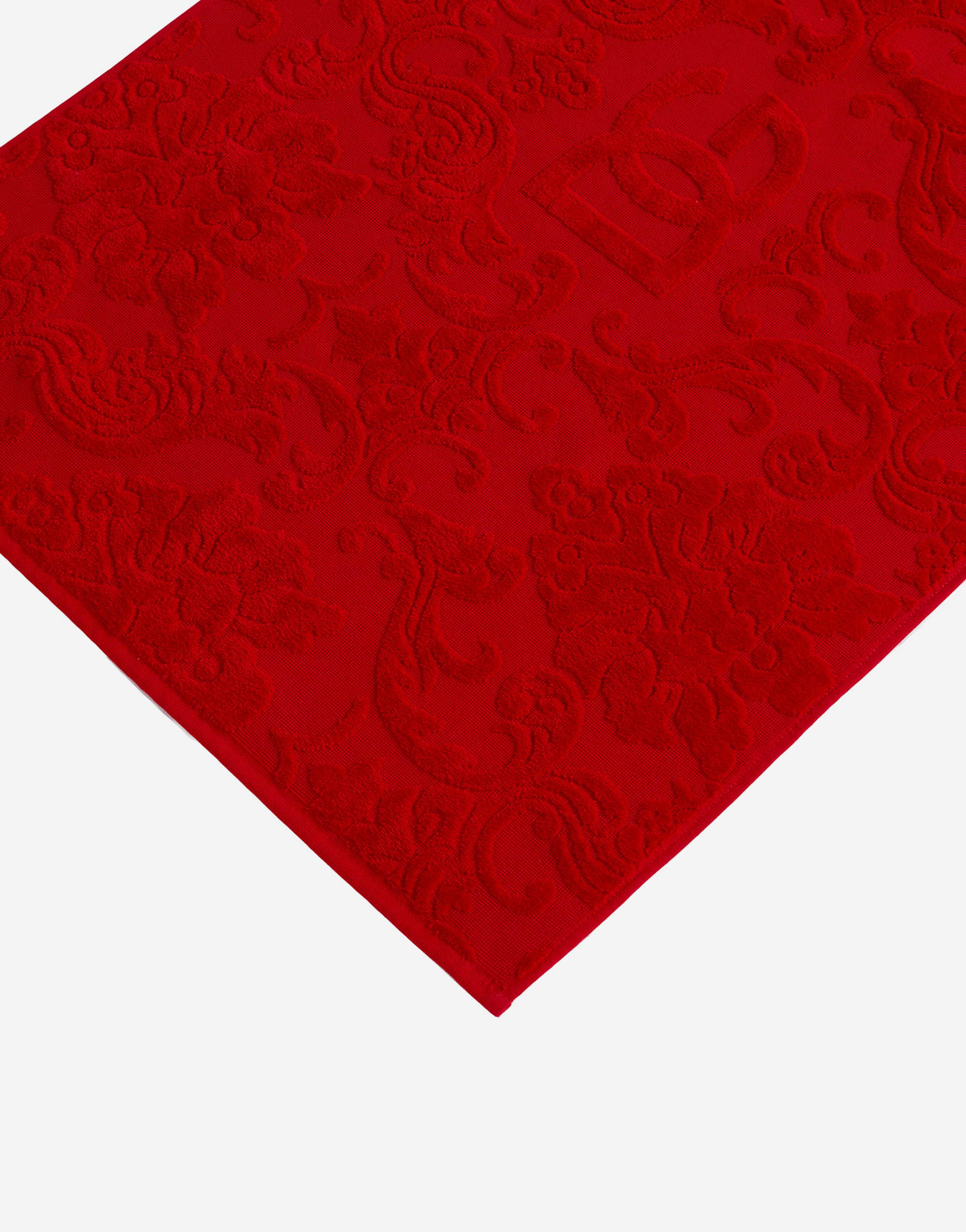 Dolce & Gabbana Logo Jacquard Bath Mat In Multicolor