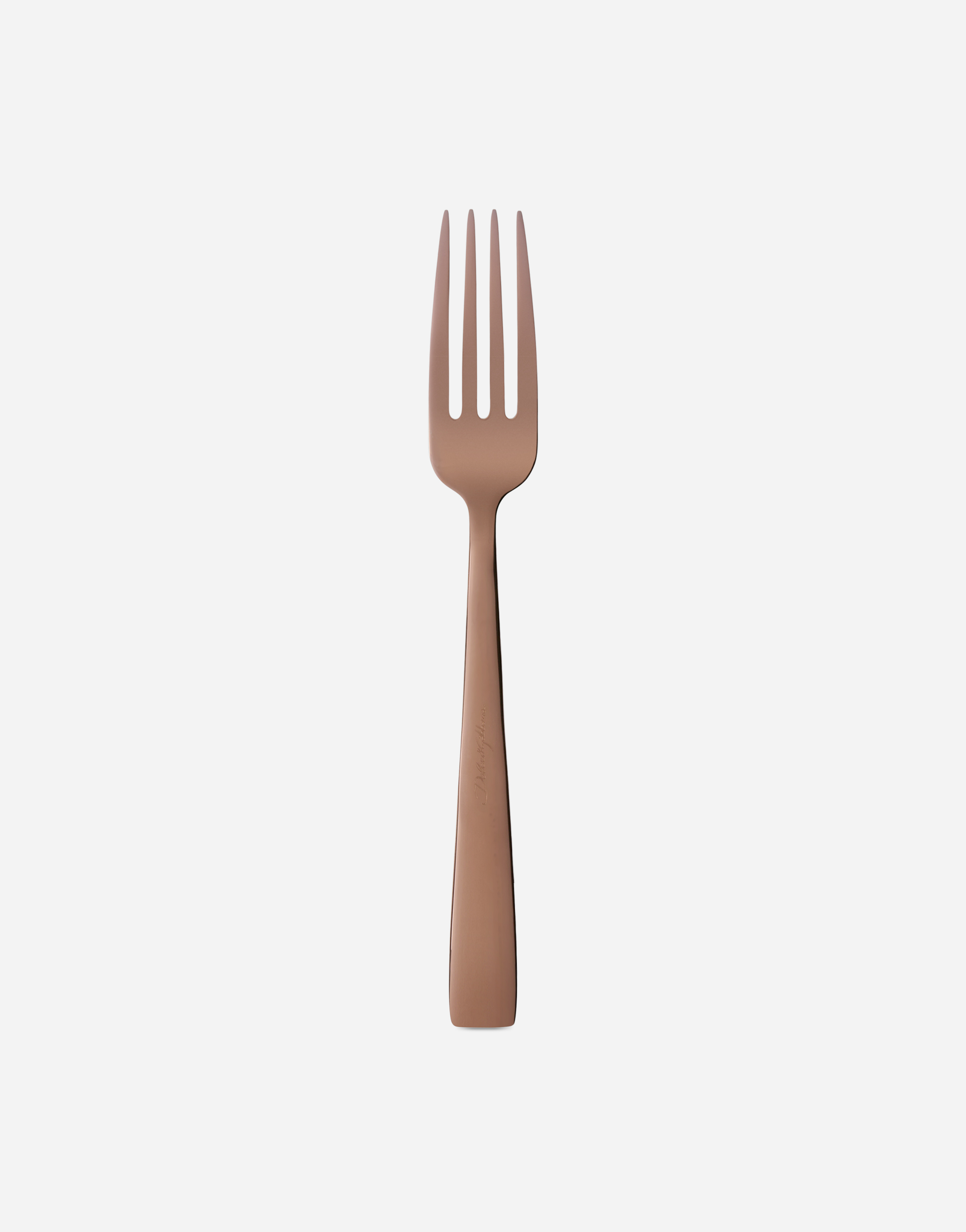 Dolce & Gabbana 4-piece Inox Flatware Set In Multicolor