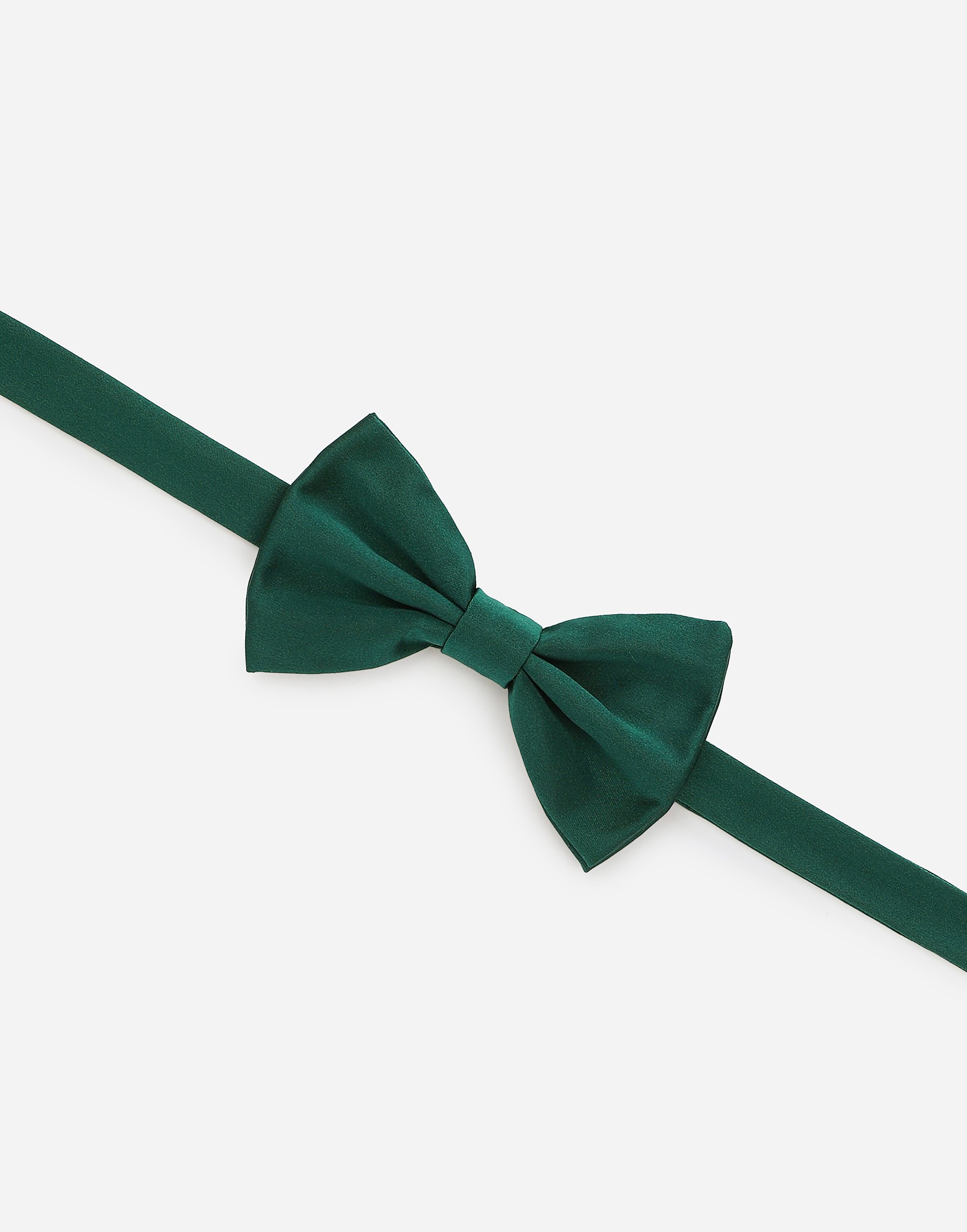 Silk satin bow tie