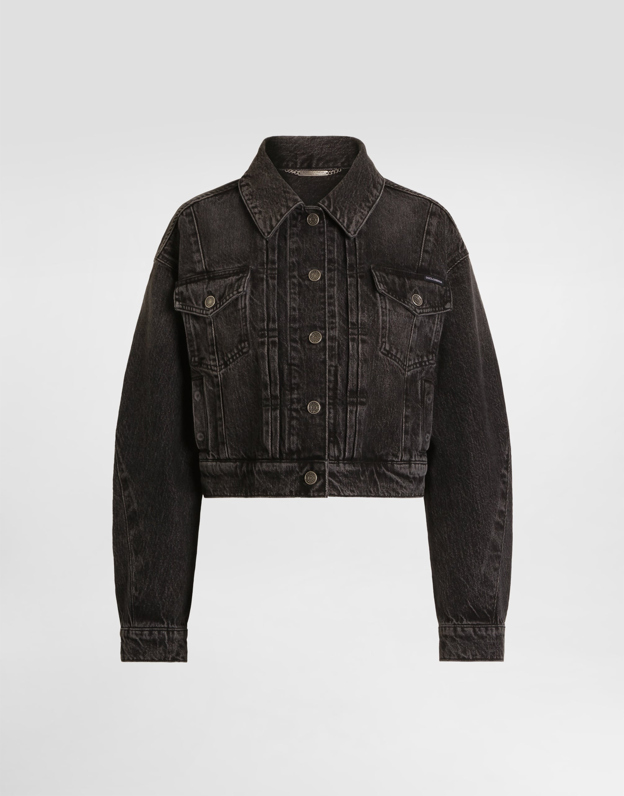 Dolce & Gabbana Denim Jacket In Multicolor