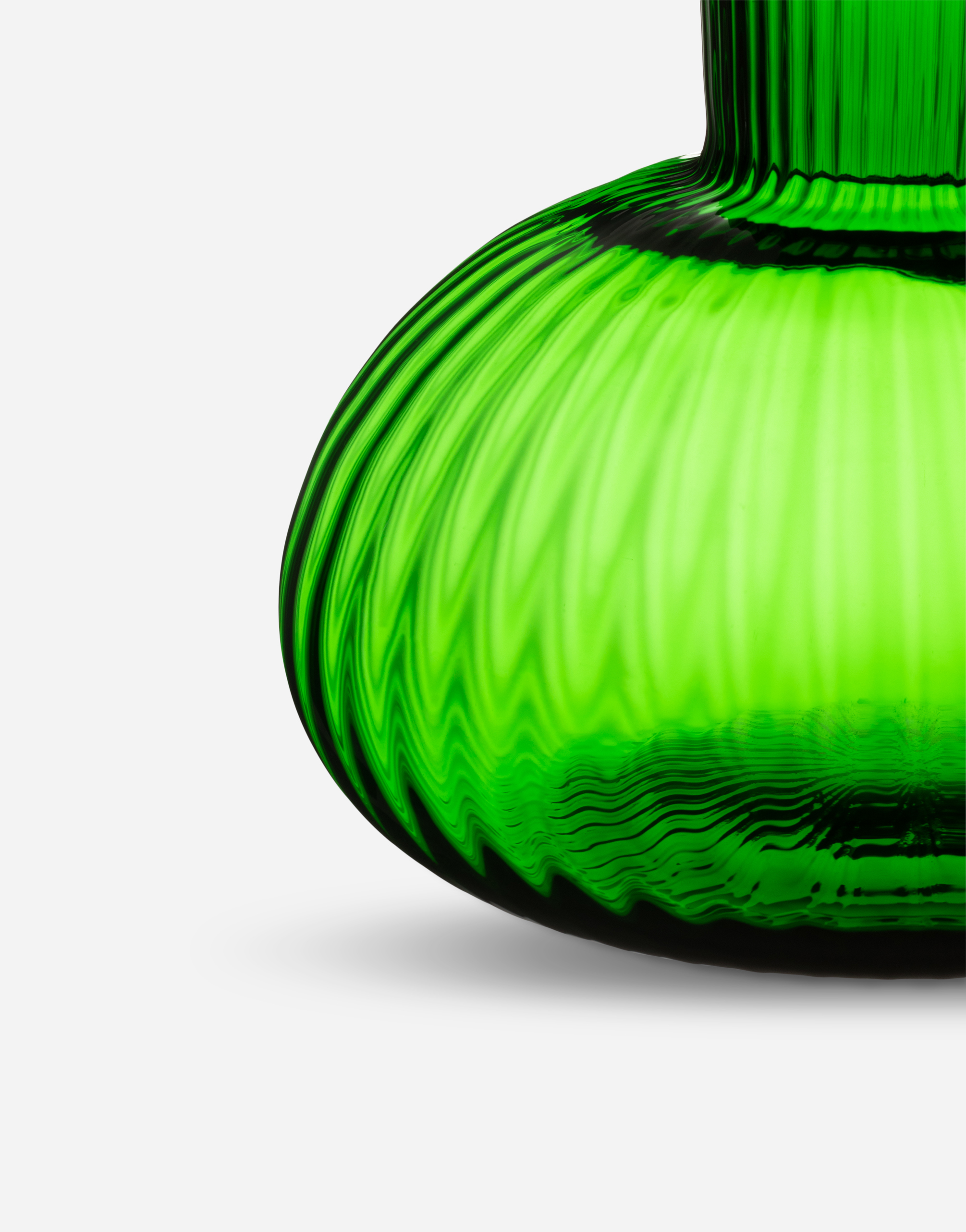 Dolce & Gabbana Wine Pitcher In Murano Glass Multicolor Unisex Onesize In Multicolor