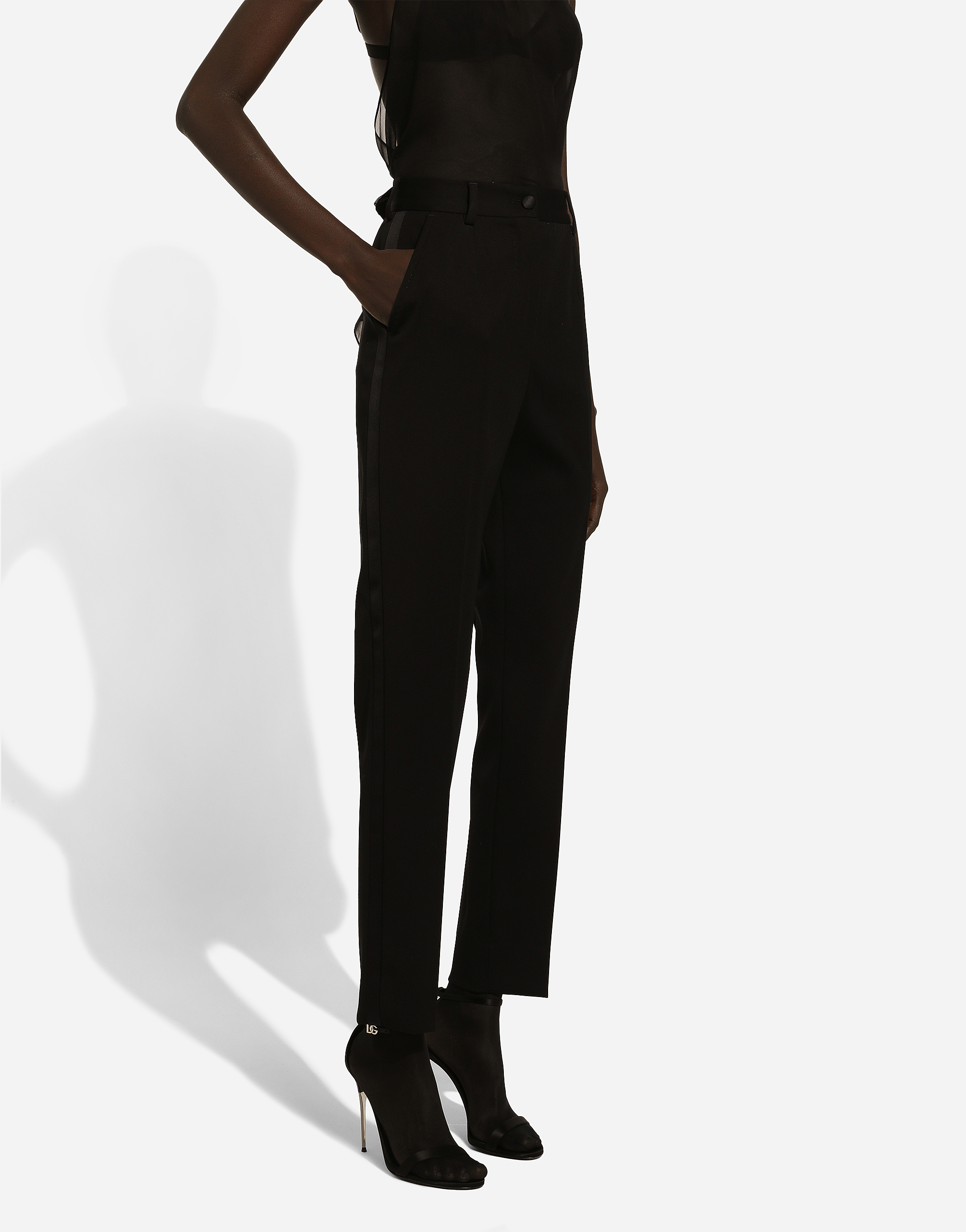 Dolce & Gabbana Pantalone In Black
