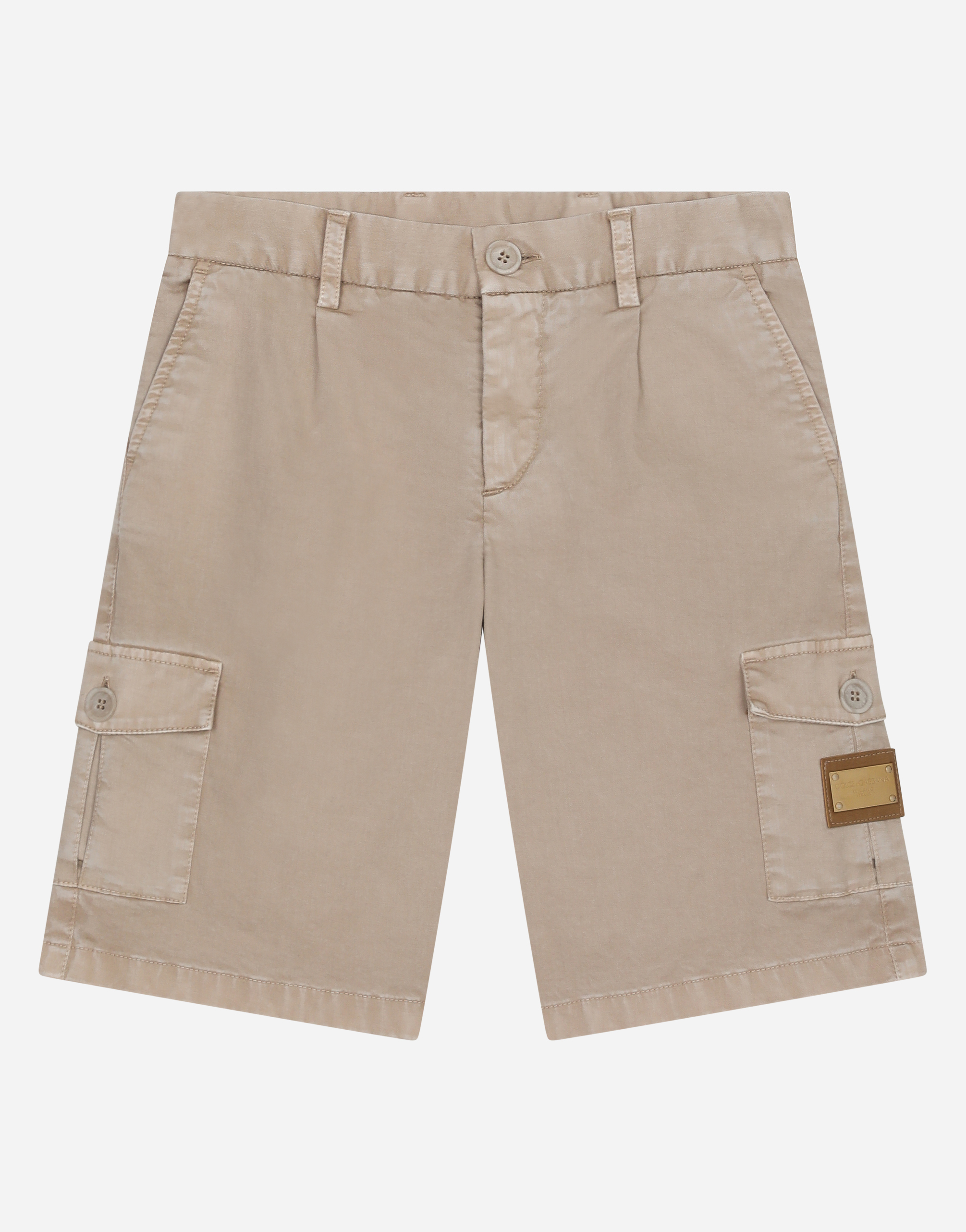 Dolce & Gabbana Bermuda In Beige
