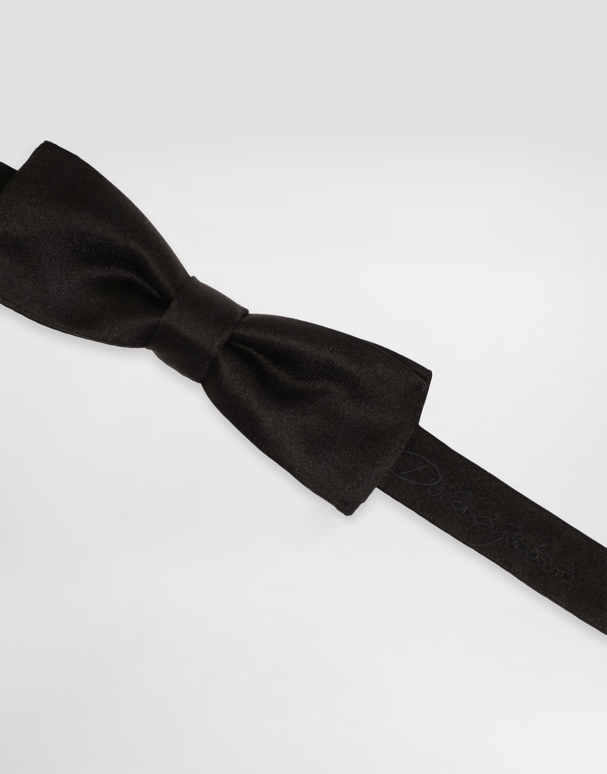 Dolce & Gabbana Duchesse Bow Tie In Black