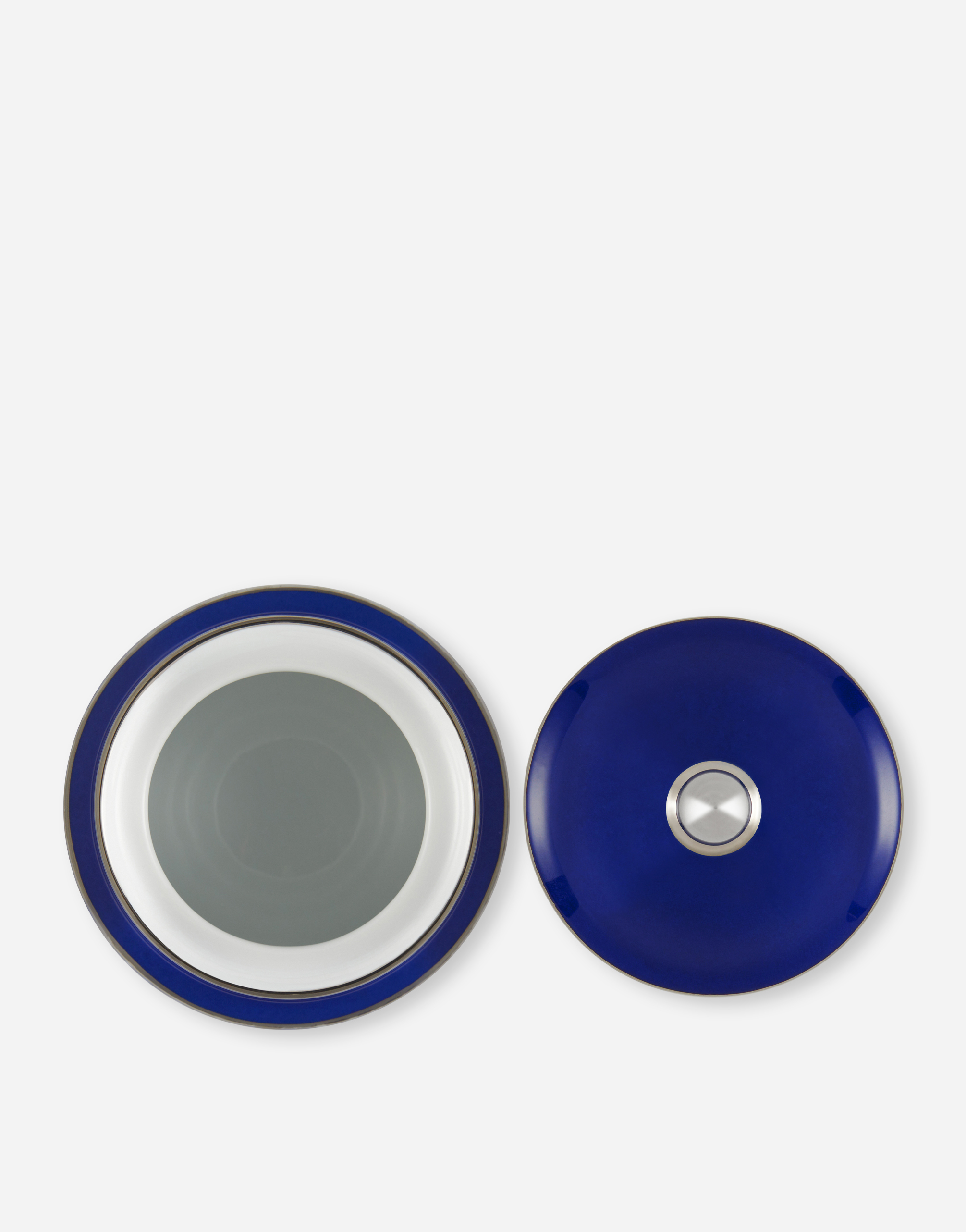 Dolce & Gabbana Porcelain Sugar Bowl In Multicolor
