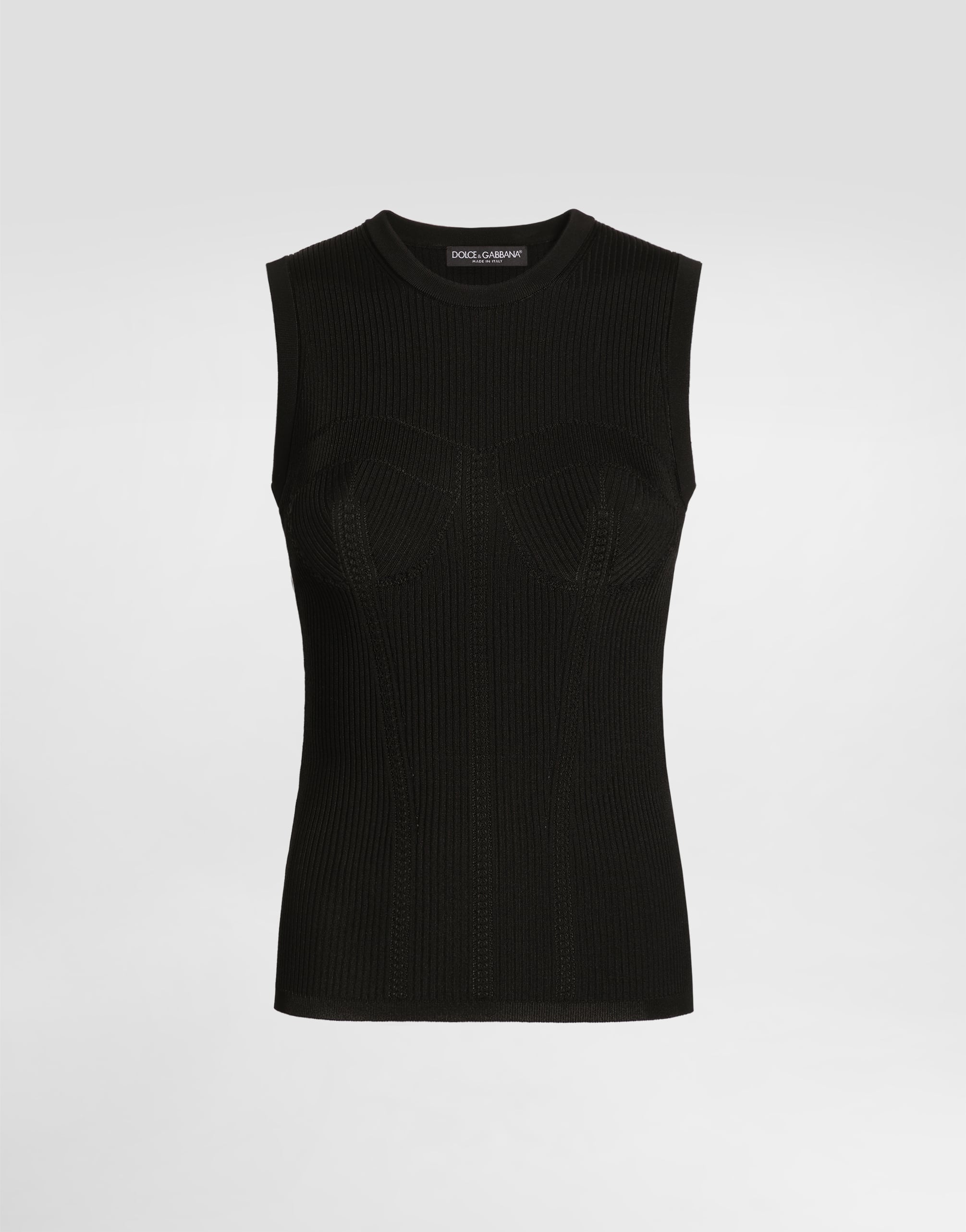 Blackのウィメンズ Knit top | Dolce&Gabbana®