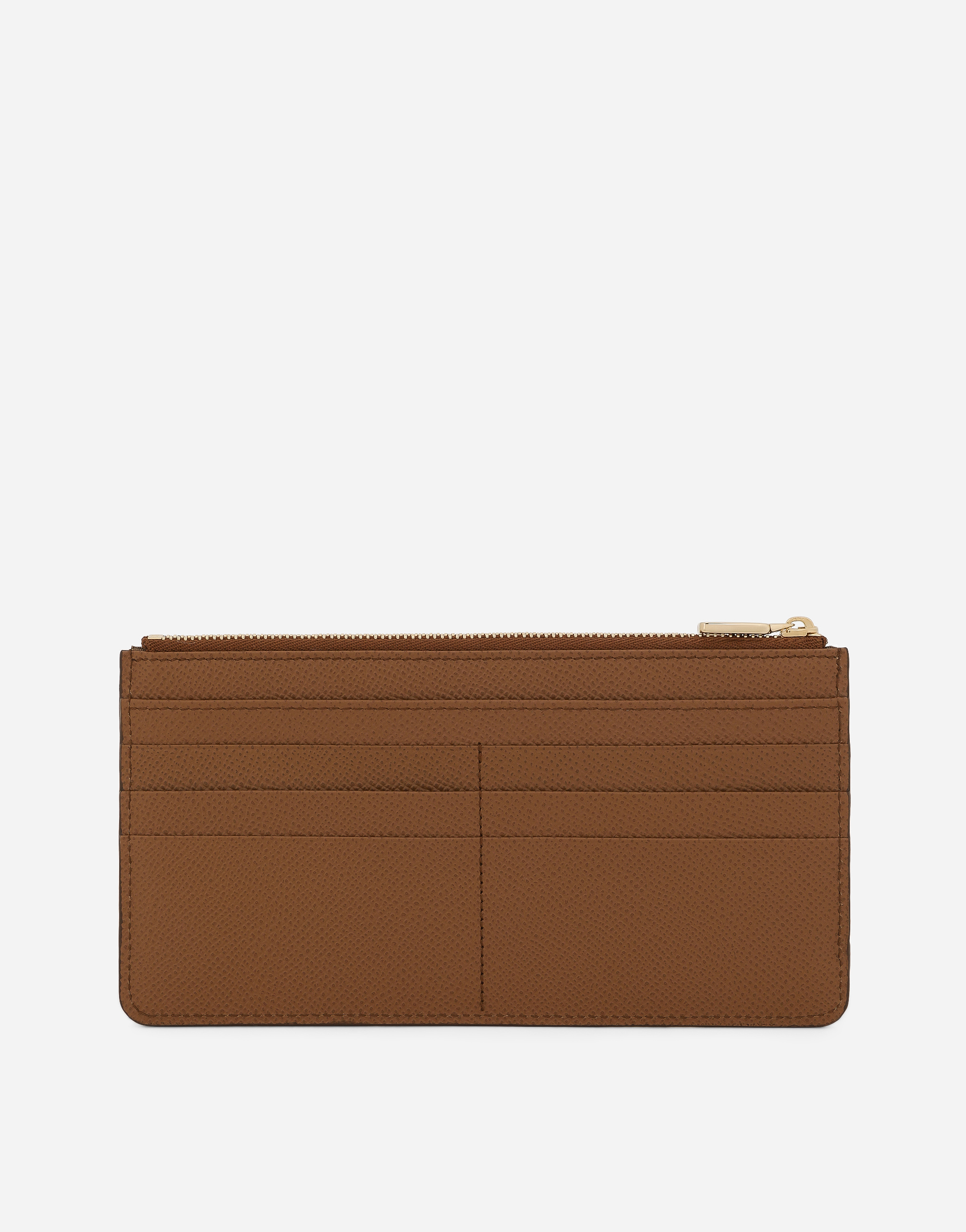  Dolce & Gabbana Dolce & Gabbana Large Card Holder With Tag - Woman Wallets And Small Leather Goods Brown Leather Onesize 