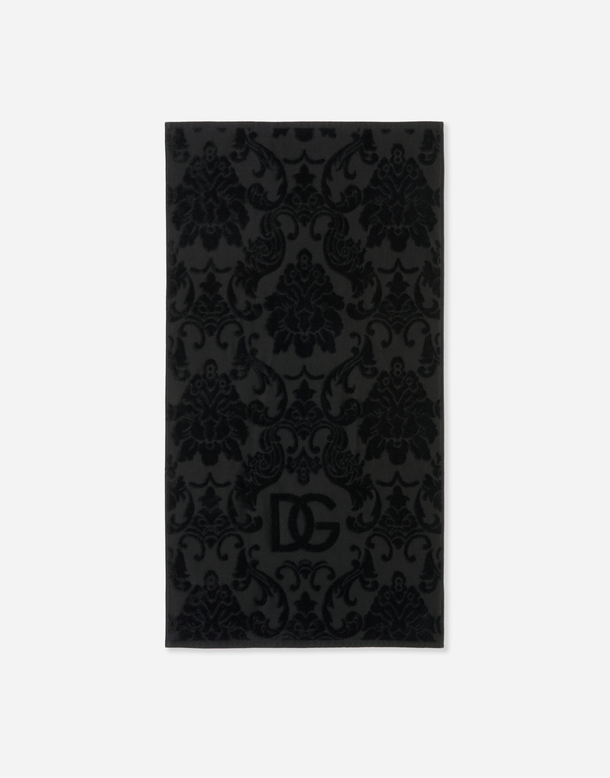 Shop Dolce & Gabbana Set 5 Cotton Towels In Multicolor