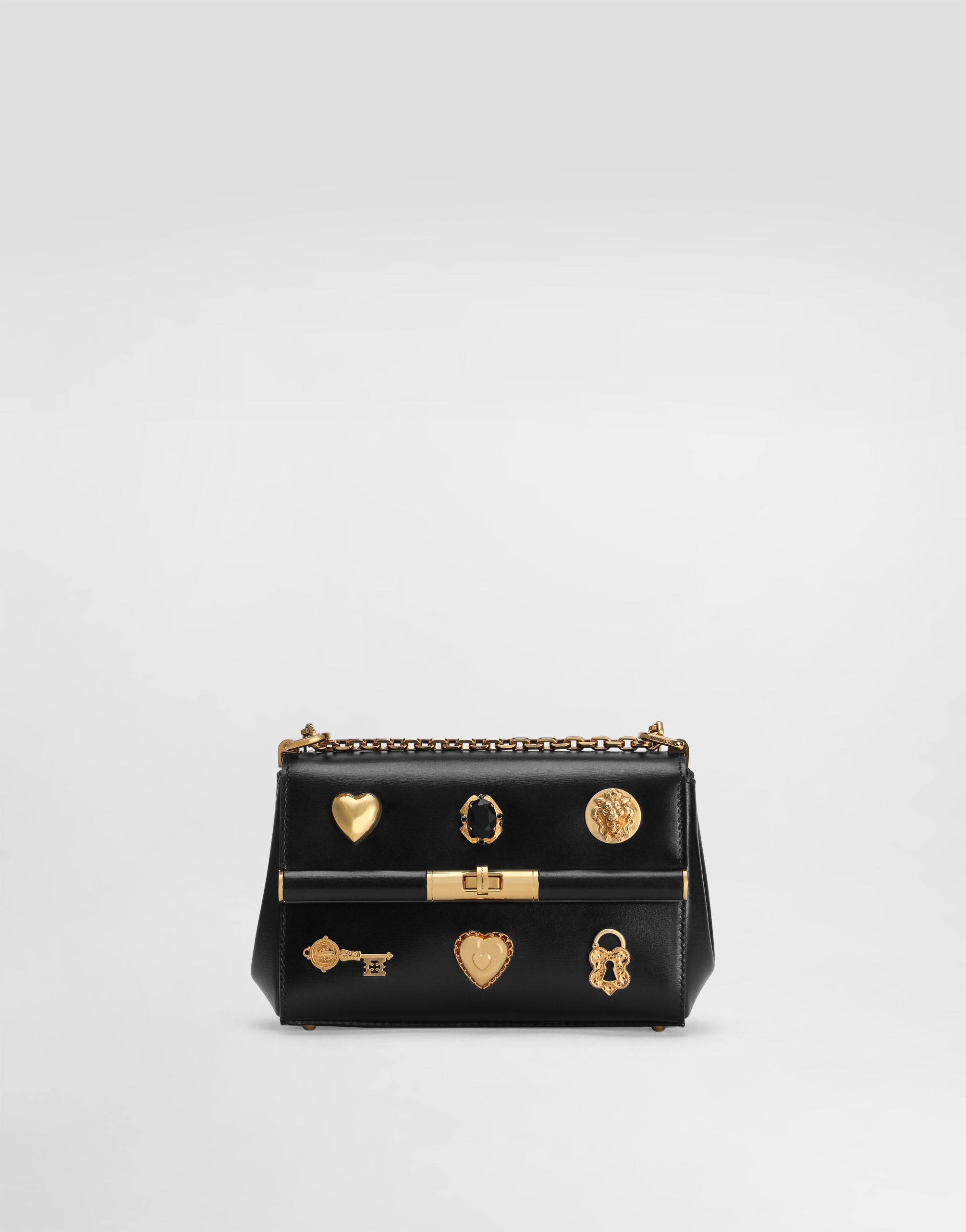Dolce & Gabbana Marlene City Mini Bag In Palmated Calfskin In Multi